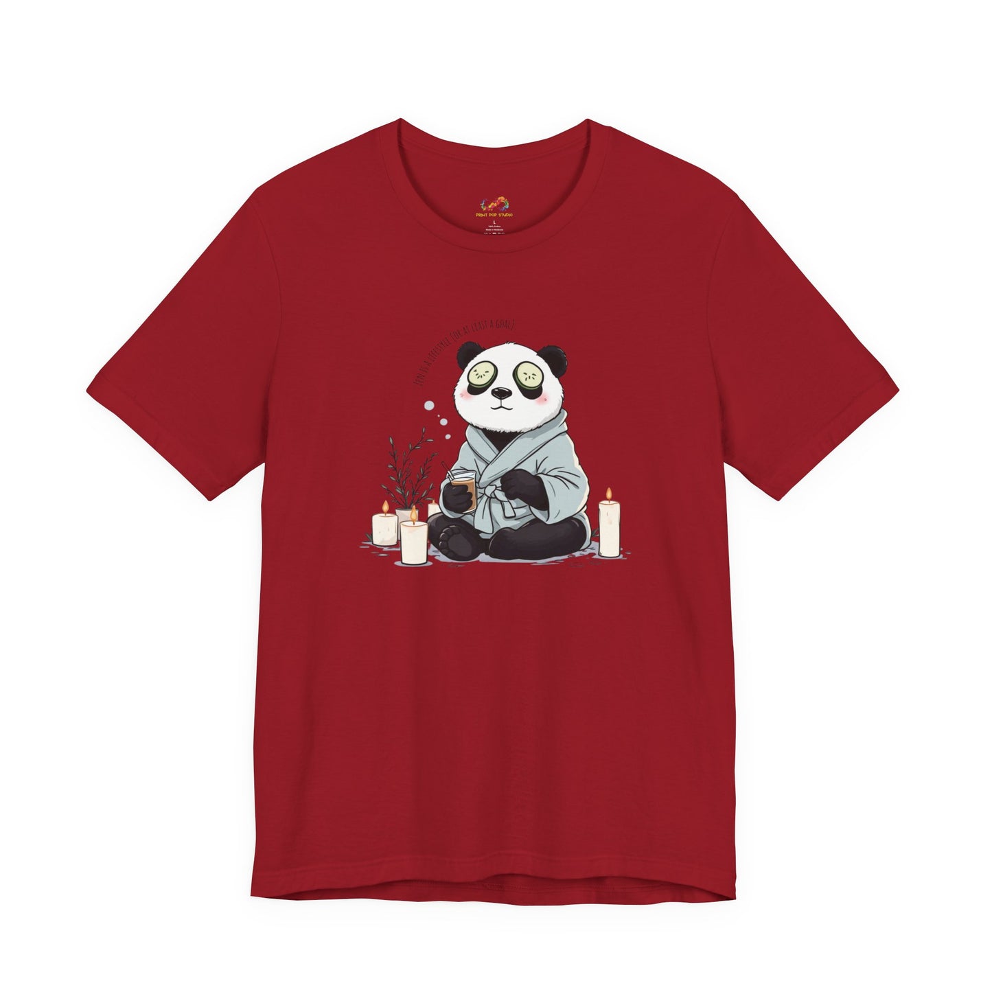 Self-Care Panda Tee