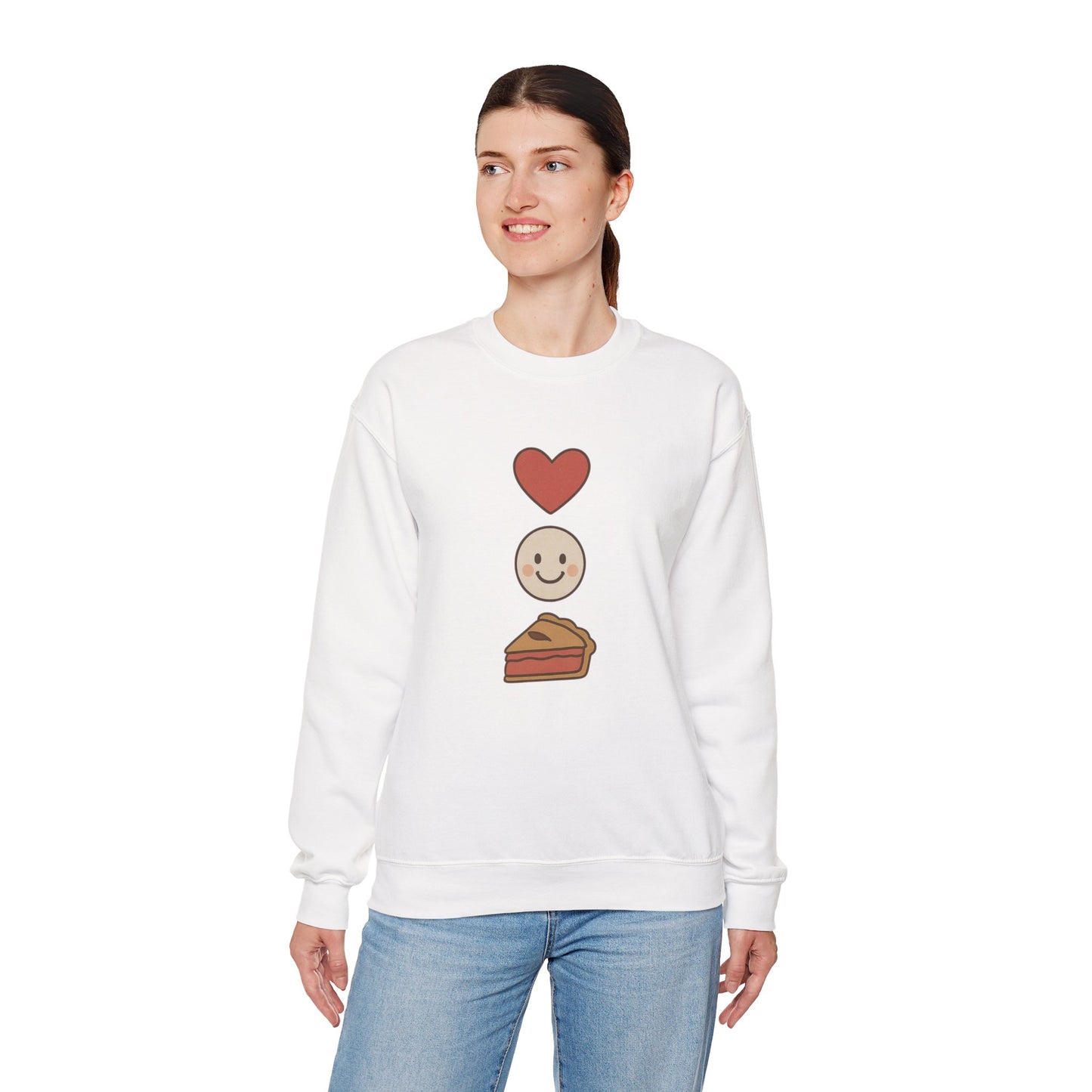 Thankful, Grateful, Stuffed Sweatshirt – Cozy Modern Thanksgiving Sweater