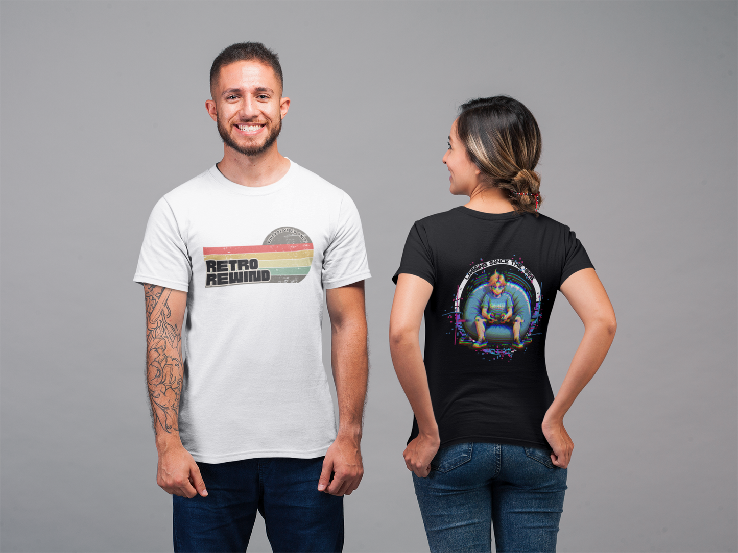 Glitch Gamer Print Tee