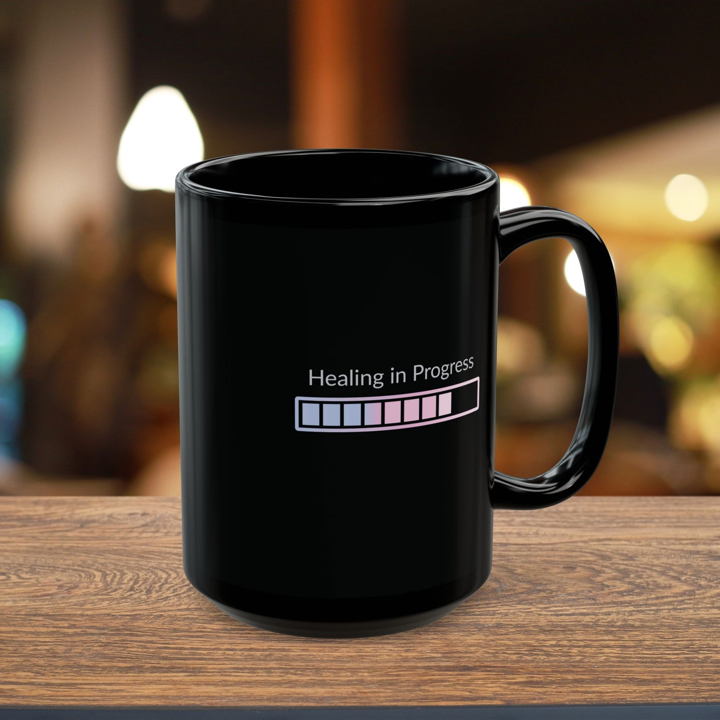 Healing in Progress – Gentle Reminder Self-Care Mug