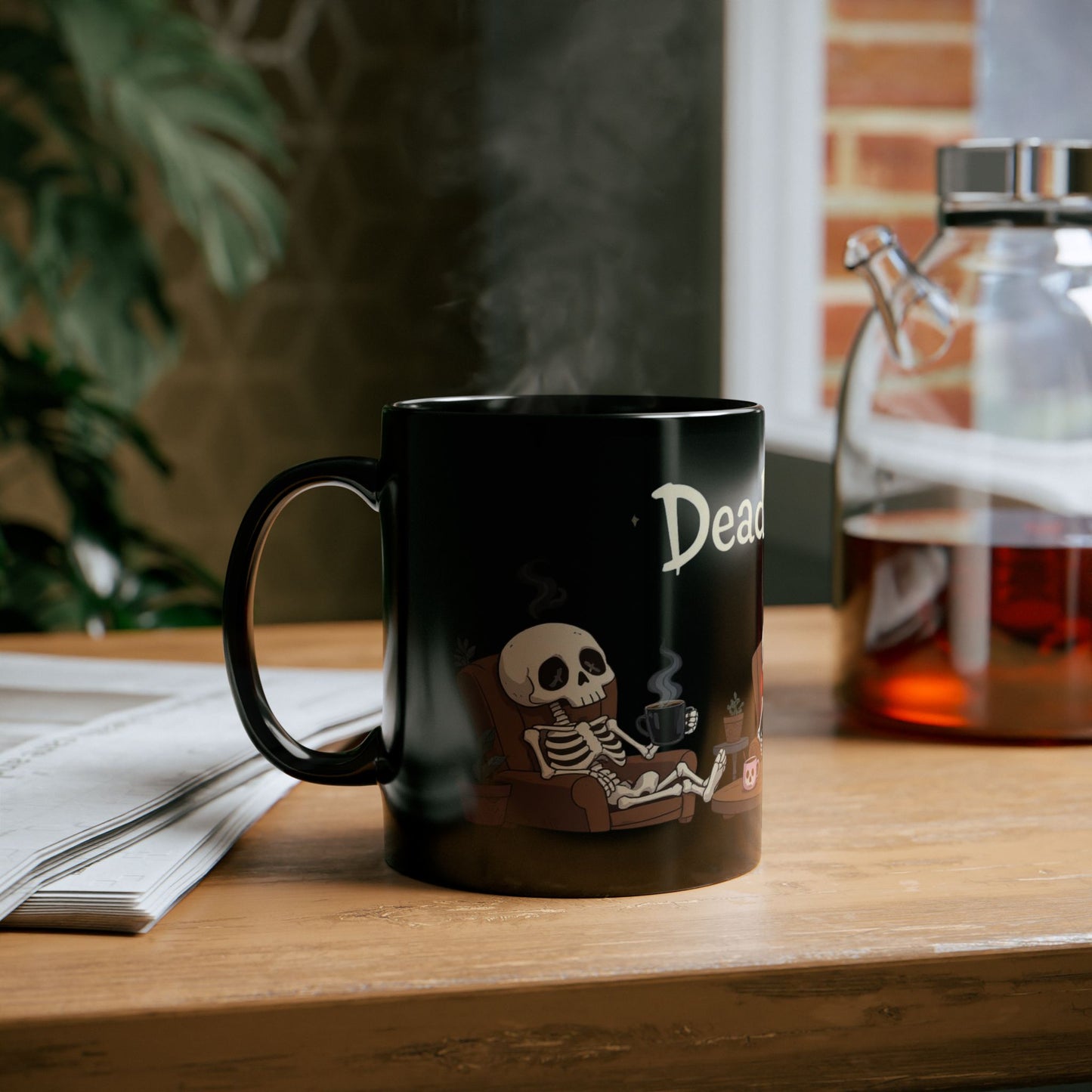 Skeleton Coffee Club Mug