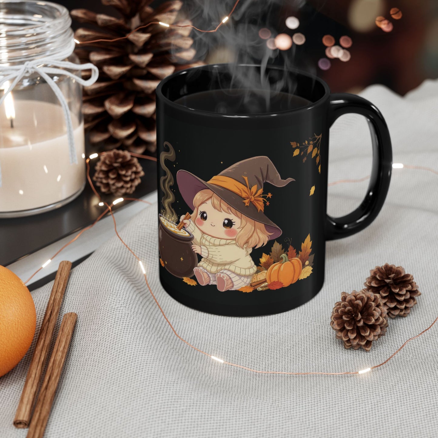 Pumpkin Brew Witch Mug