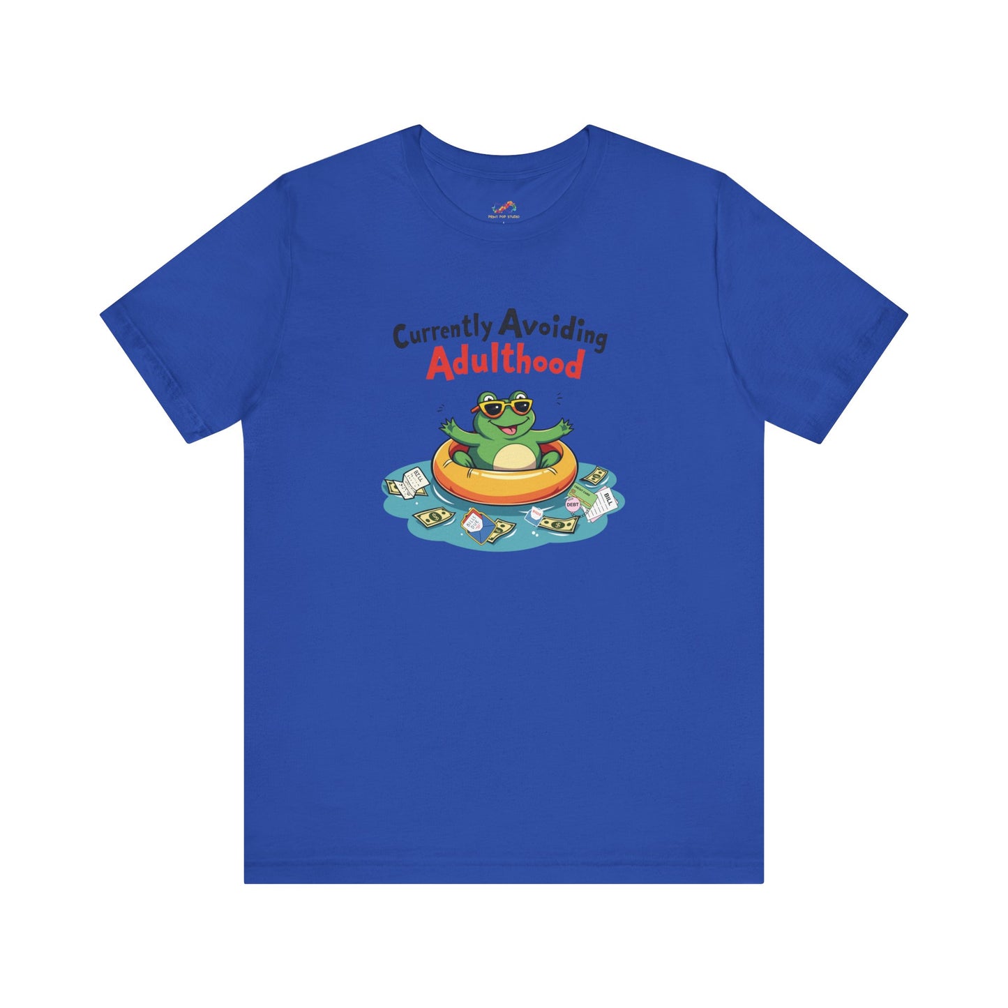 Avoiding Adulthood Frog Tee