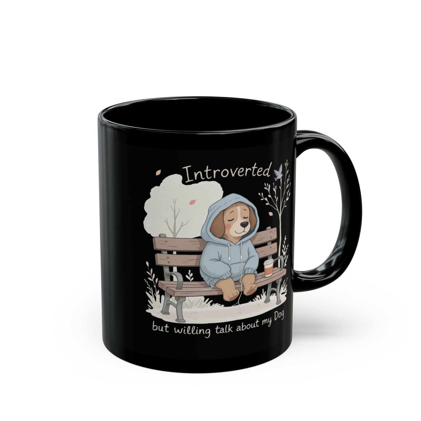 Introverted but Willing to Talk About My Dog — Indie Pup Mug