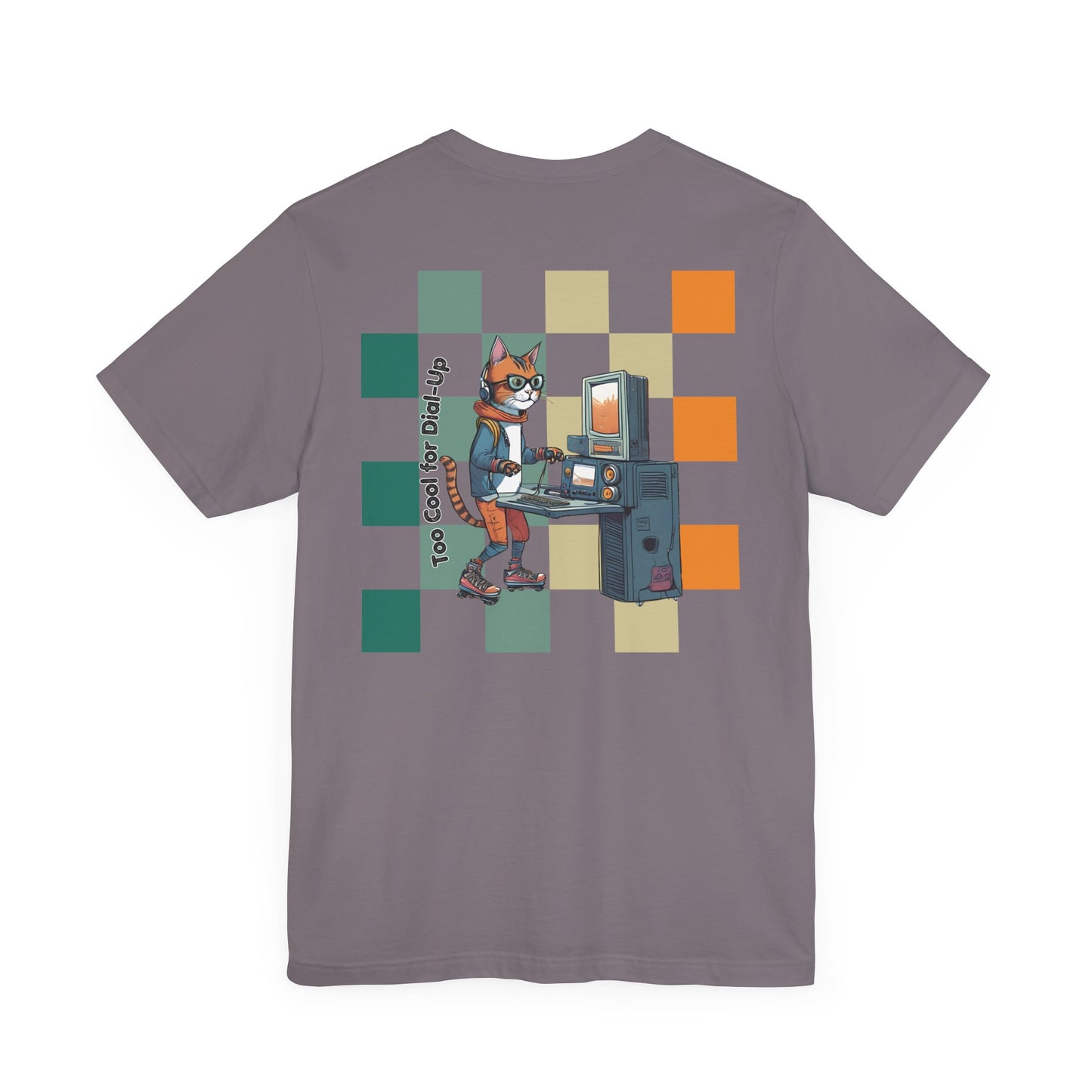 Cyber Skater Cat Tee