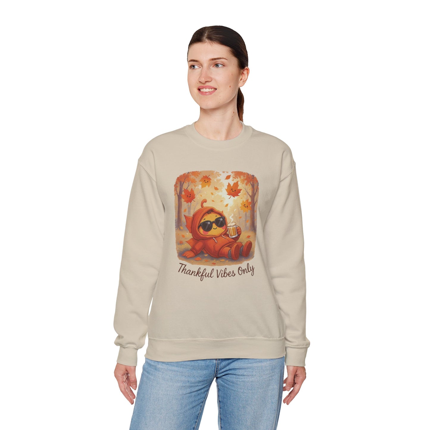 Thankful Vibes Only Sweatshirt