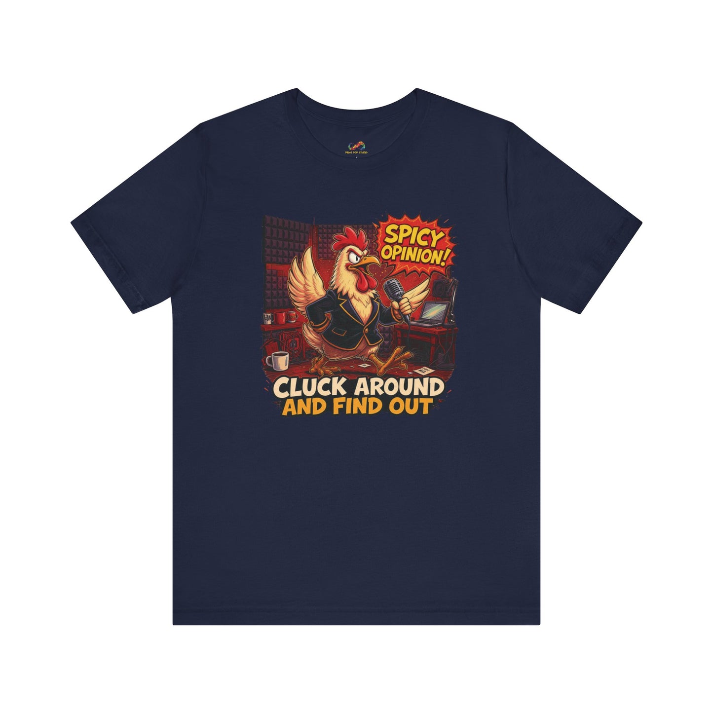 Hot Take Hen – Podcast Powerhouse Tee