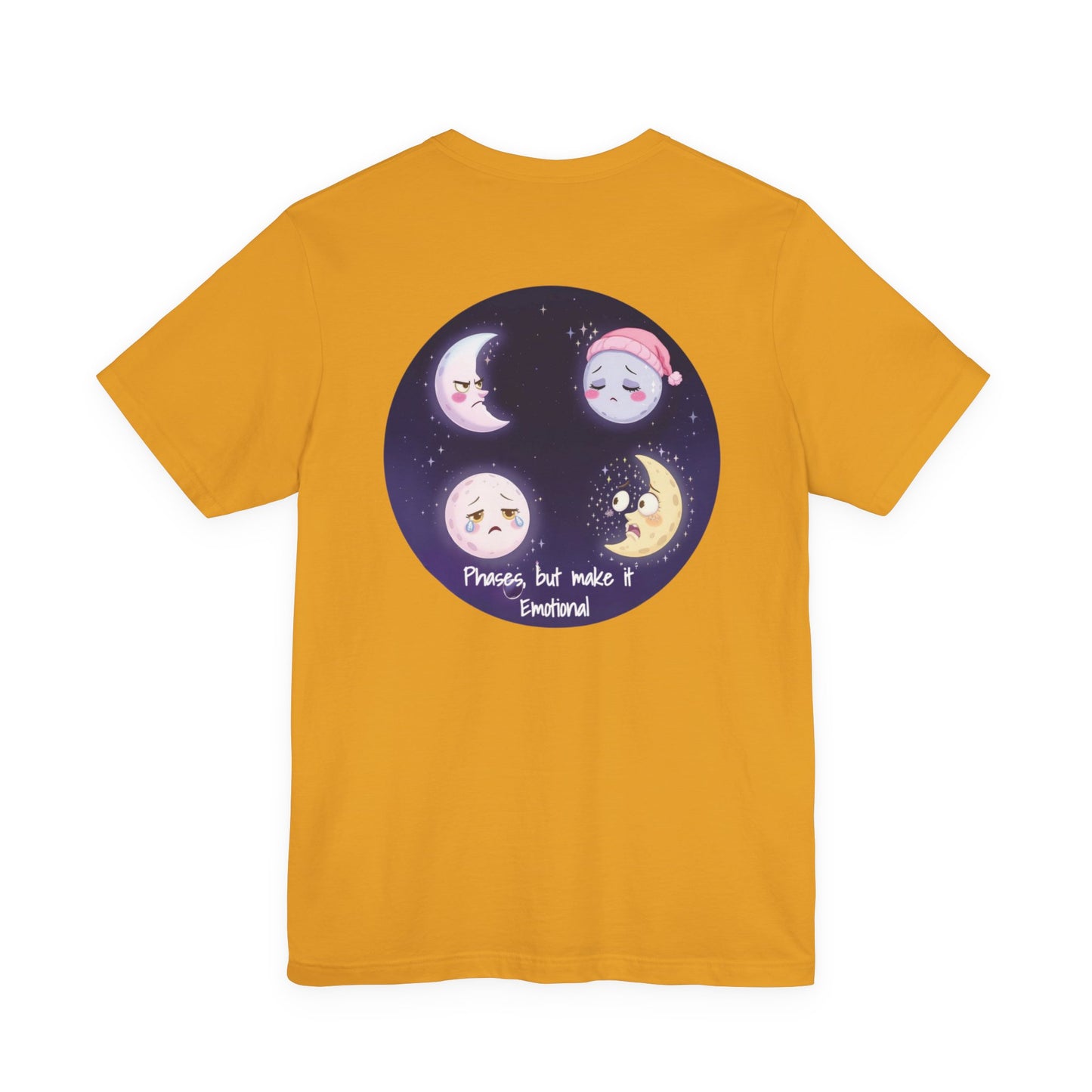 Whimsical Moon Characters Tee