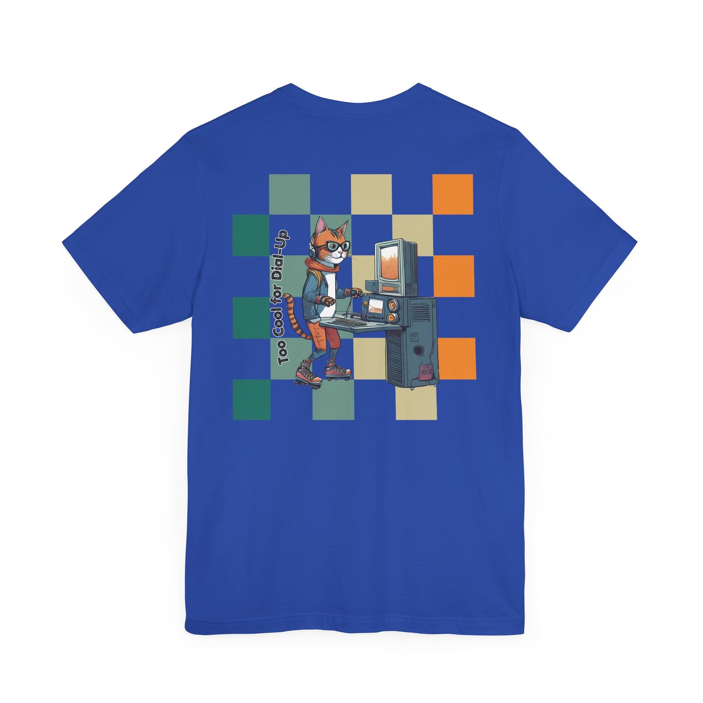 Cyber Skater Cat Tee