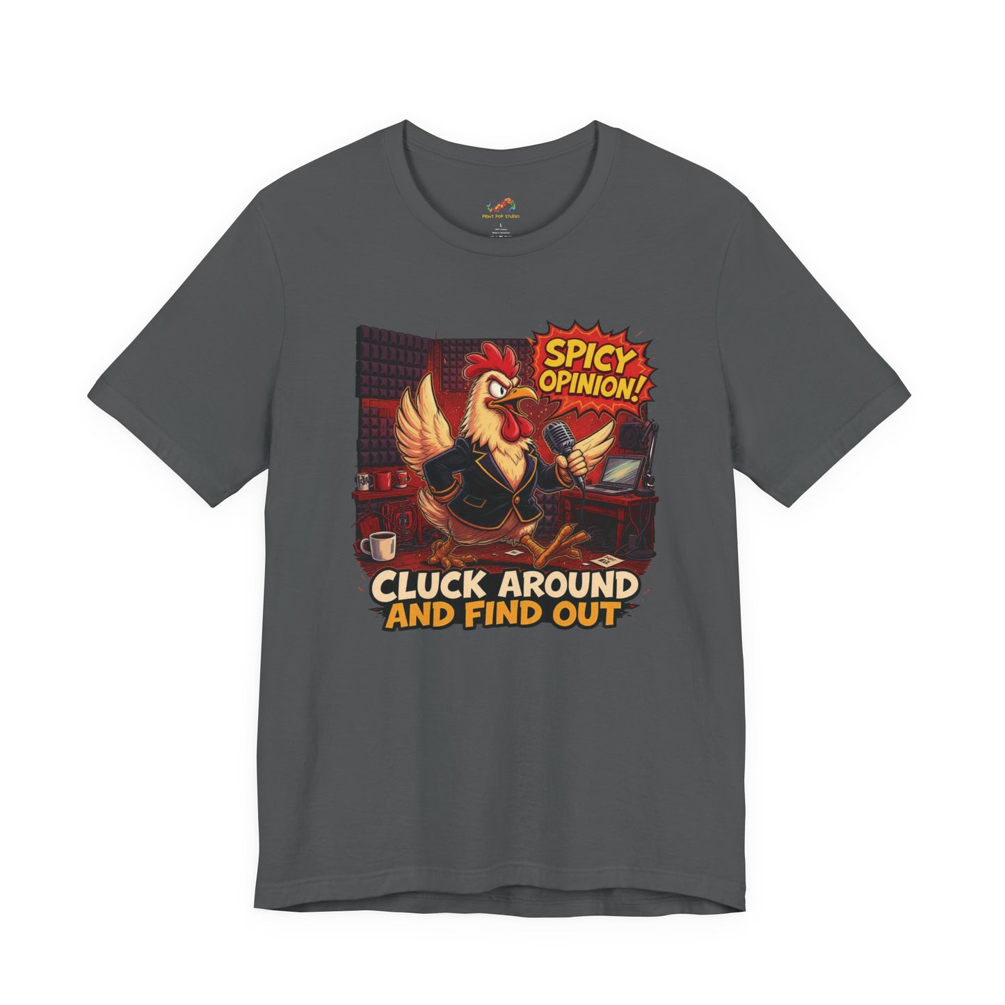 Hot Take Hen – Podcast Powerhouse Tee
