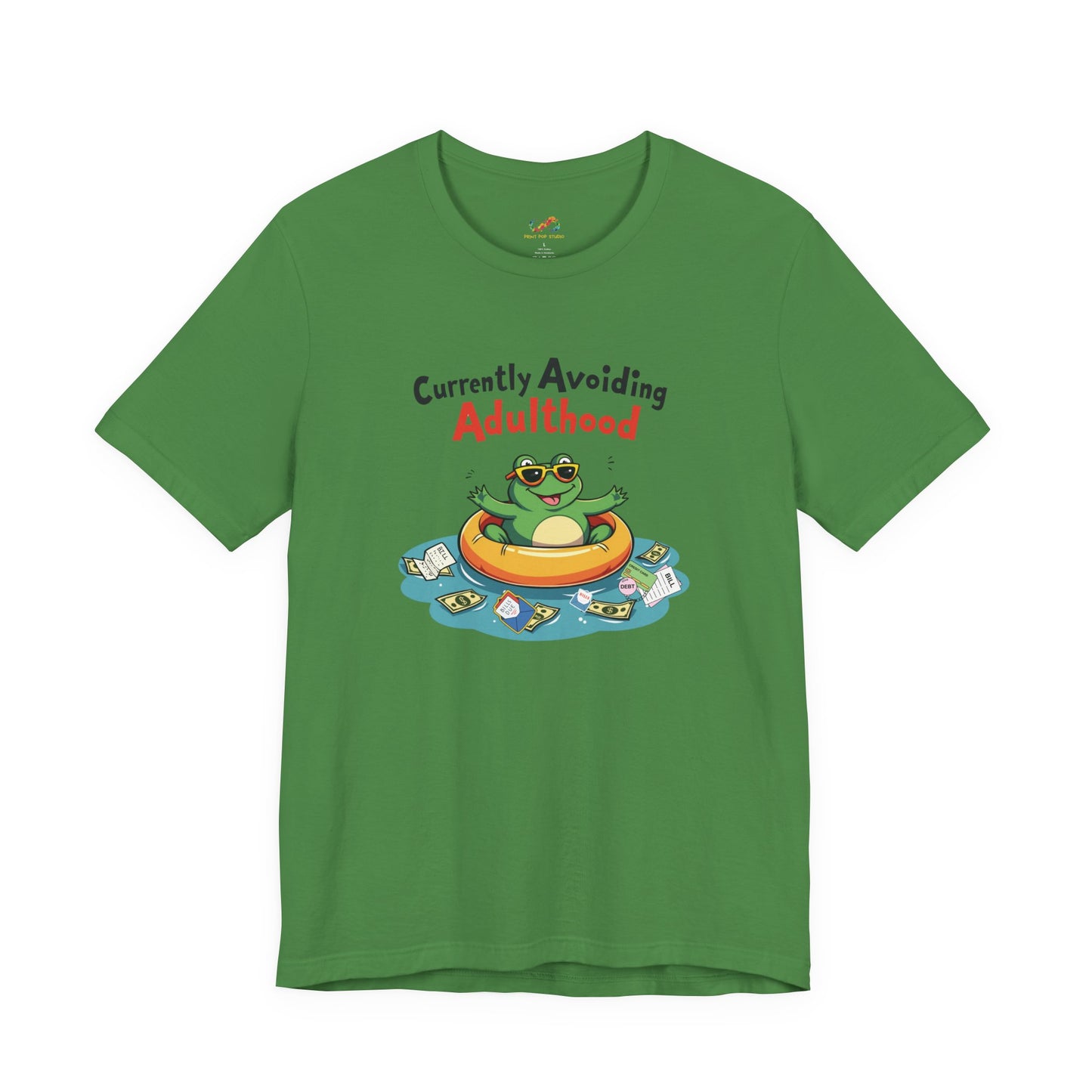 Avoiding Adulthood Frog Tee