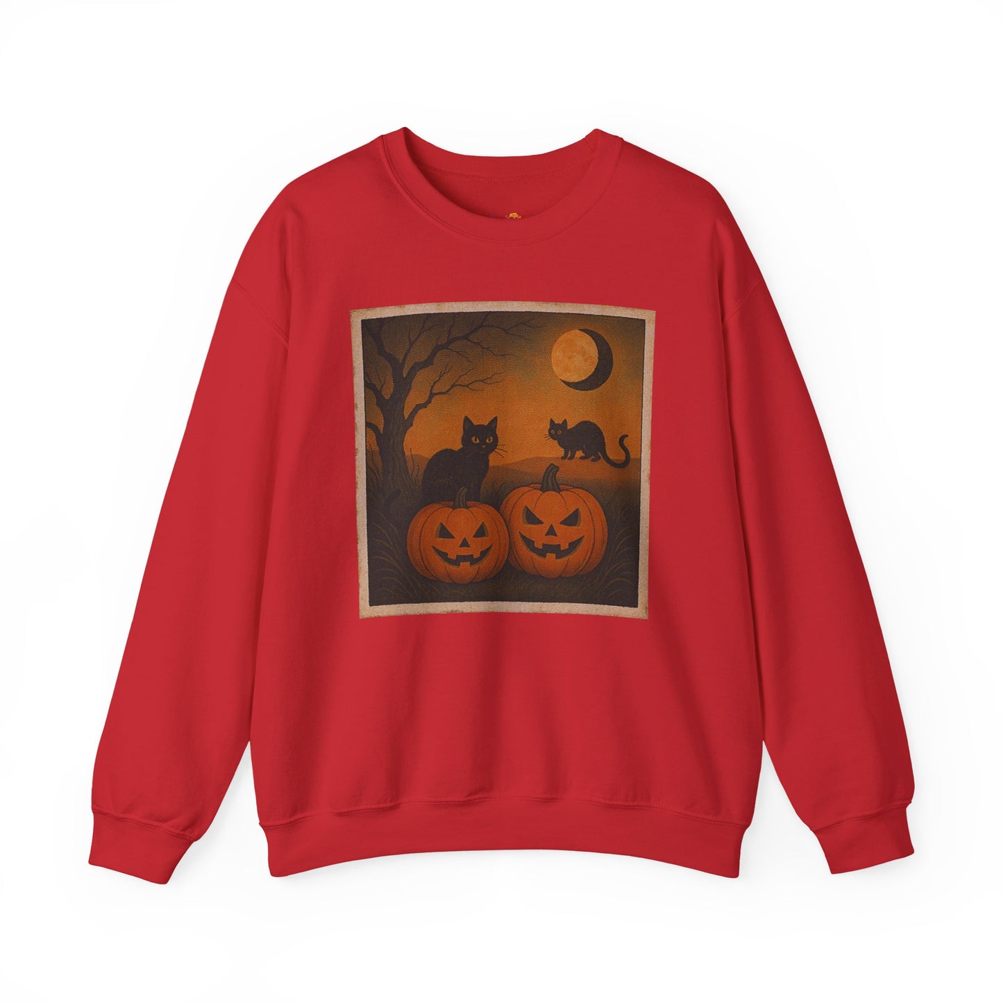 Pumpkins & Postcards Sweatshirt – Vintage Halloween Pullover