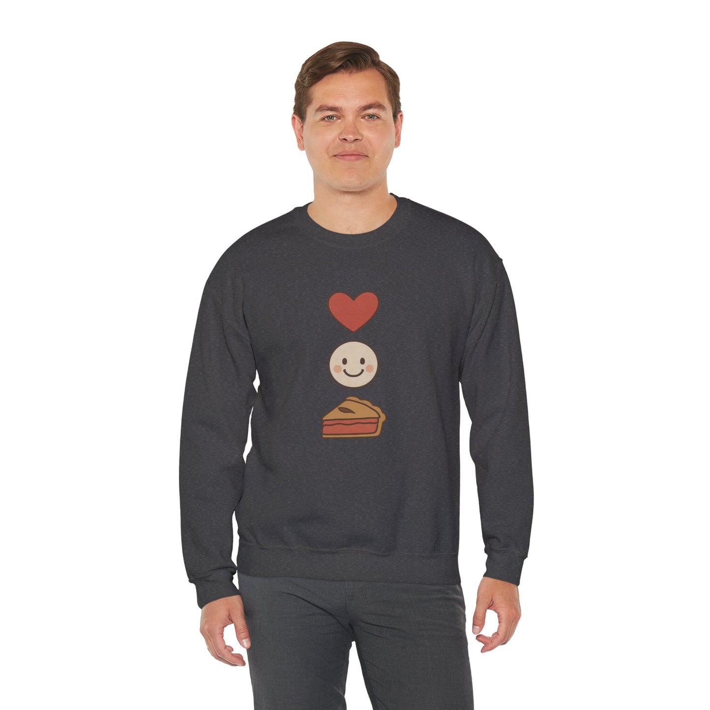 Thankful, Grateful, Stuffed Sweatshirt – Cozy Modern Thanksgiving Sweater