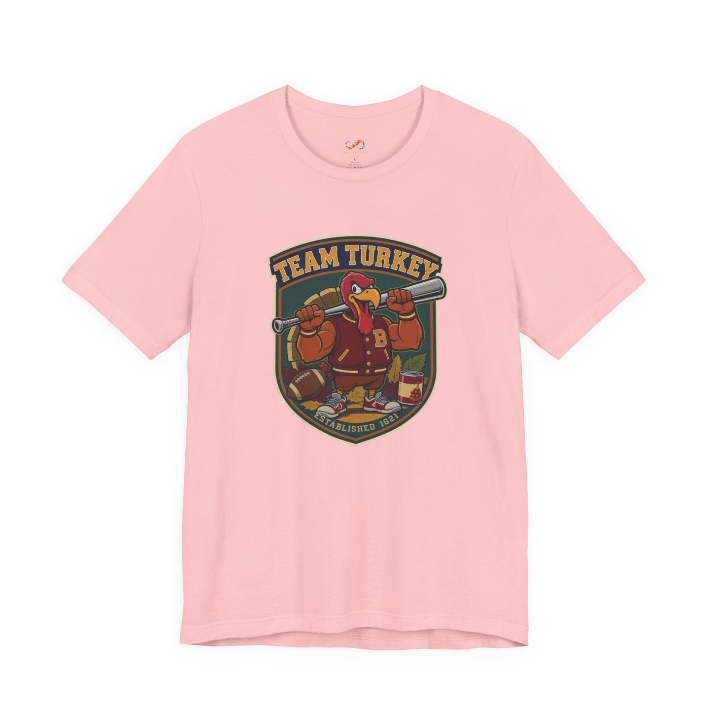 Team Turkey Tee – Thanksgiving Varsity Style Shirt