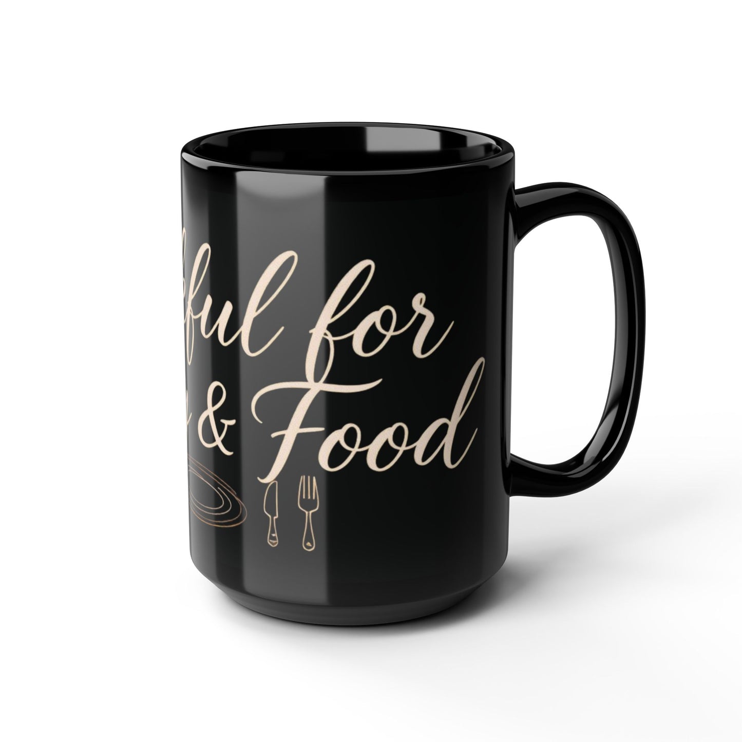 Thankful for Family & Food Mug