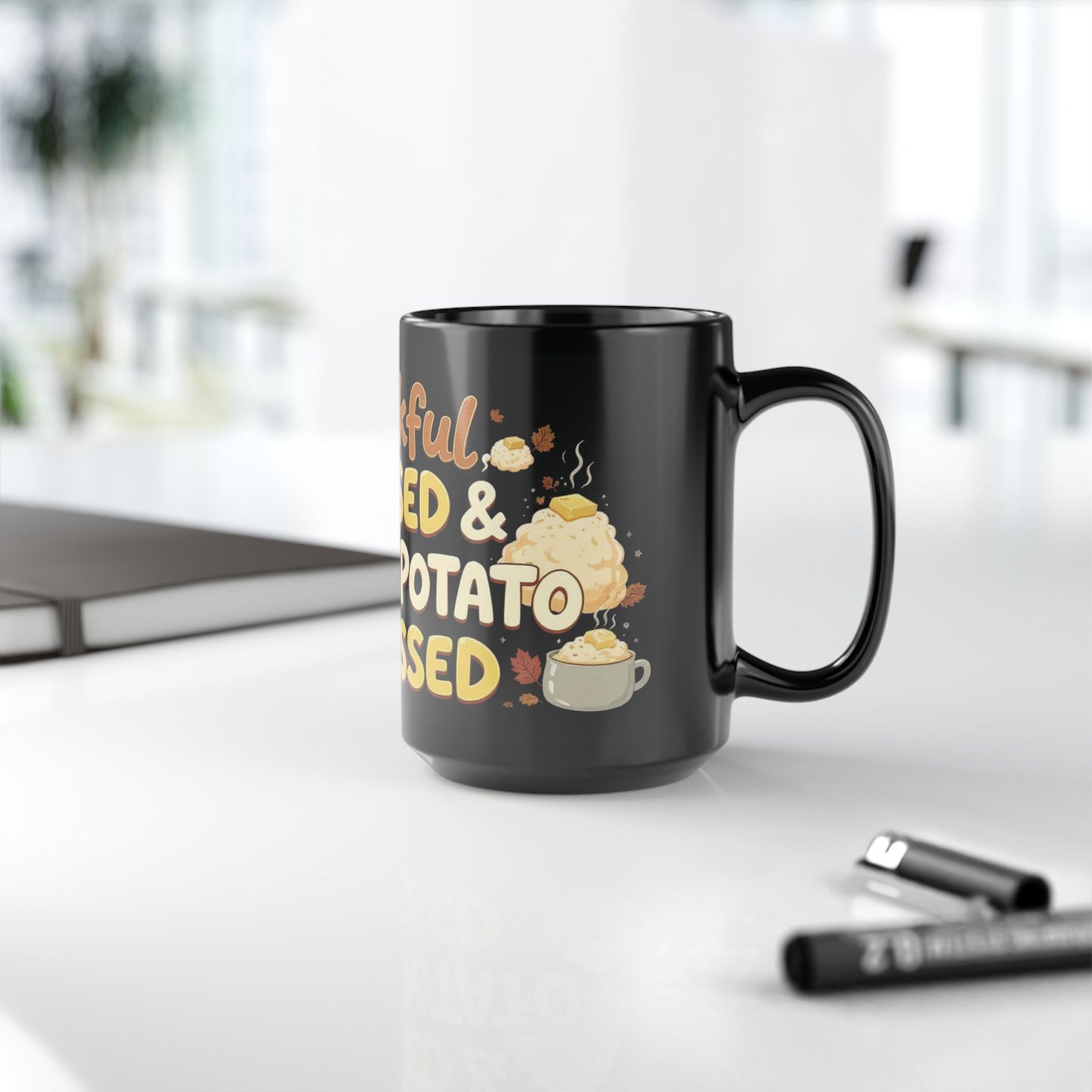 Thankful, Blessed & Mashed Potato Obsessed Mug