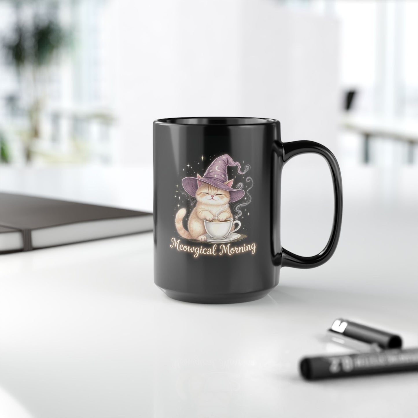 Meowgical Morning Mug