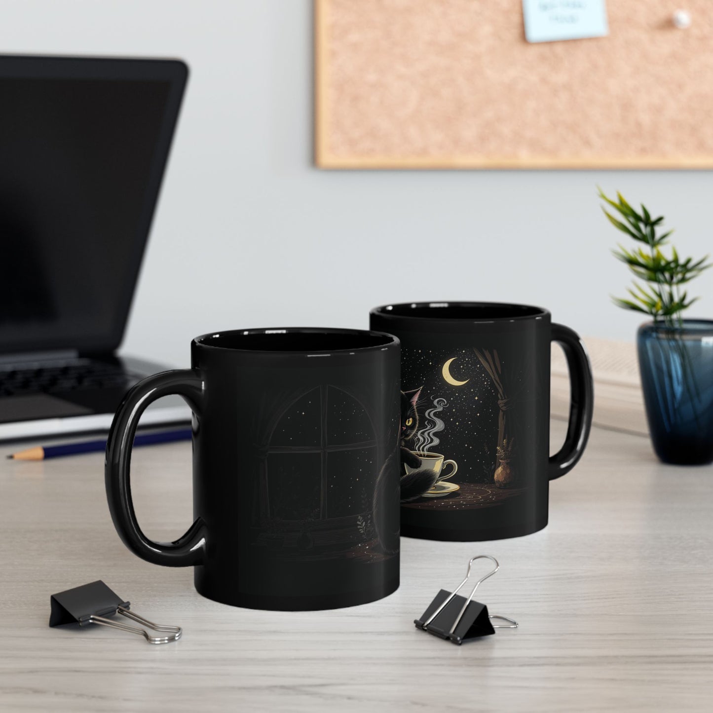 Black Cat & Brew Mug