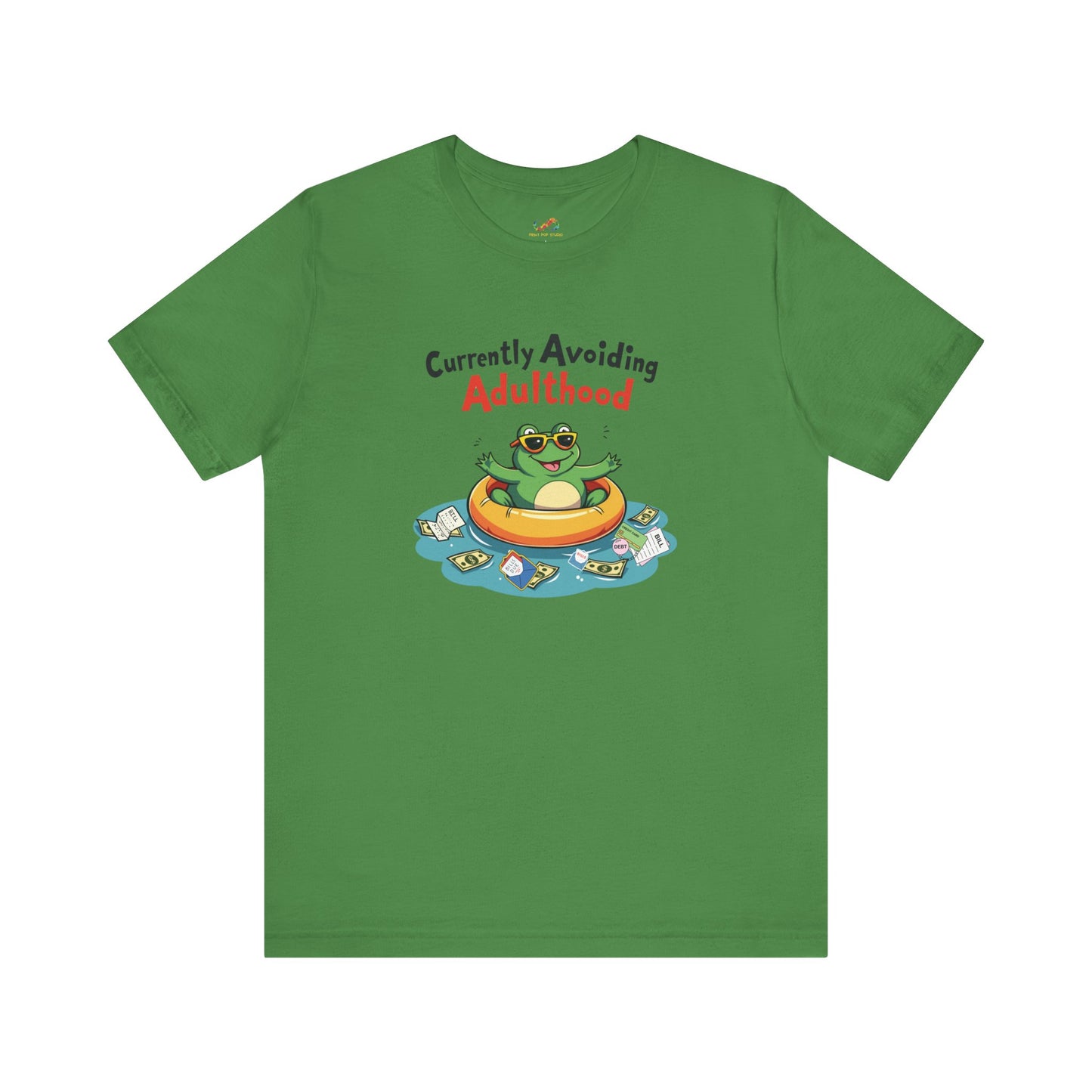 Avoiding Adulthood Frog Tee