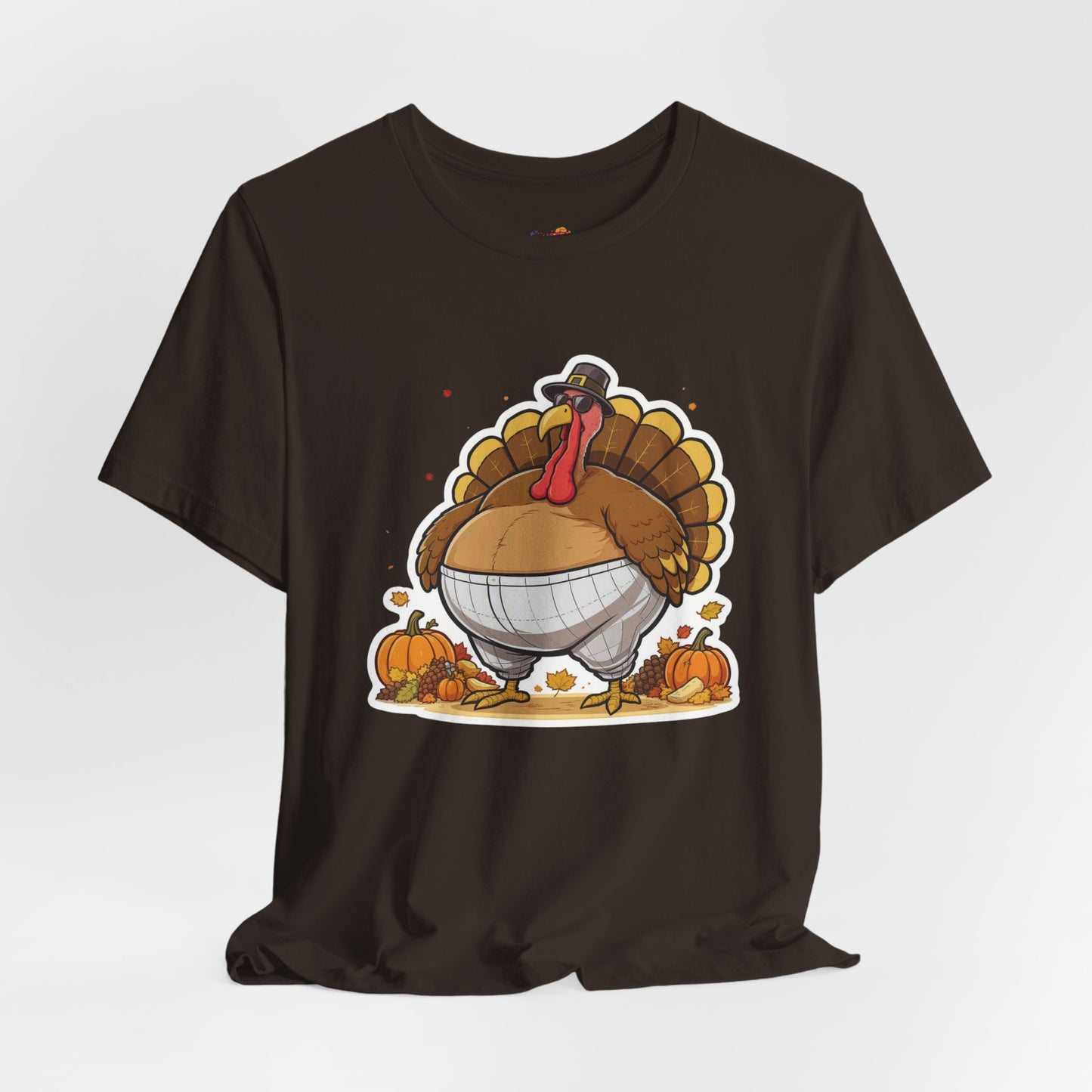 Gobble ‘Til You Wobble Tee – Funny Thanksgiving Turkey Shirt