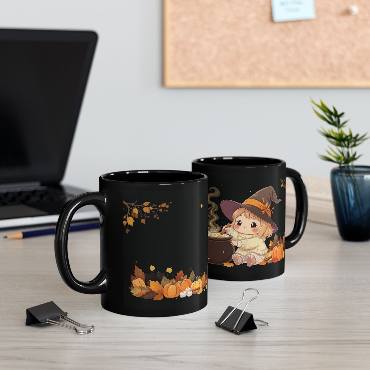 Pumpkin Brew Witch Mug