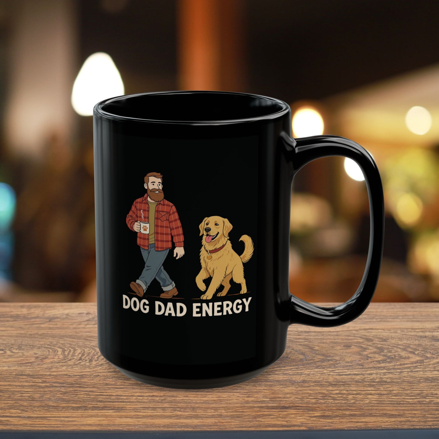 Dog Dad Energy Mug