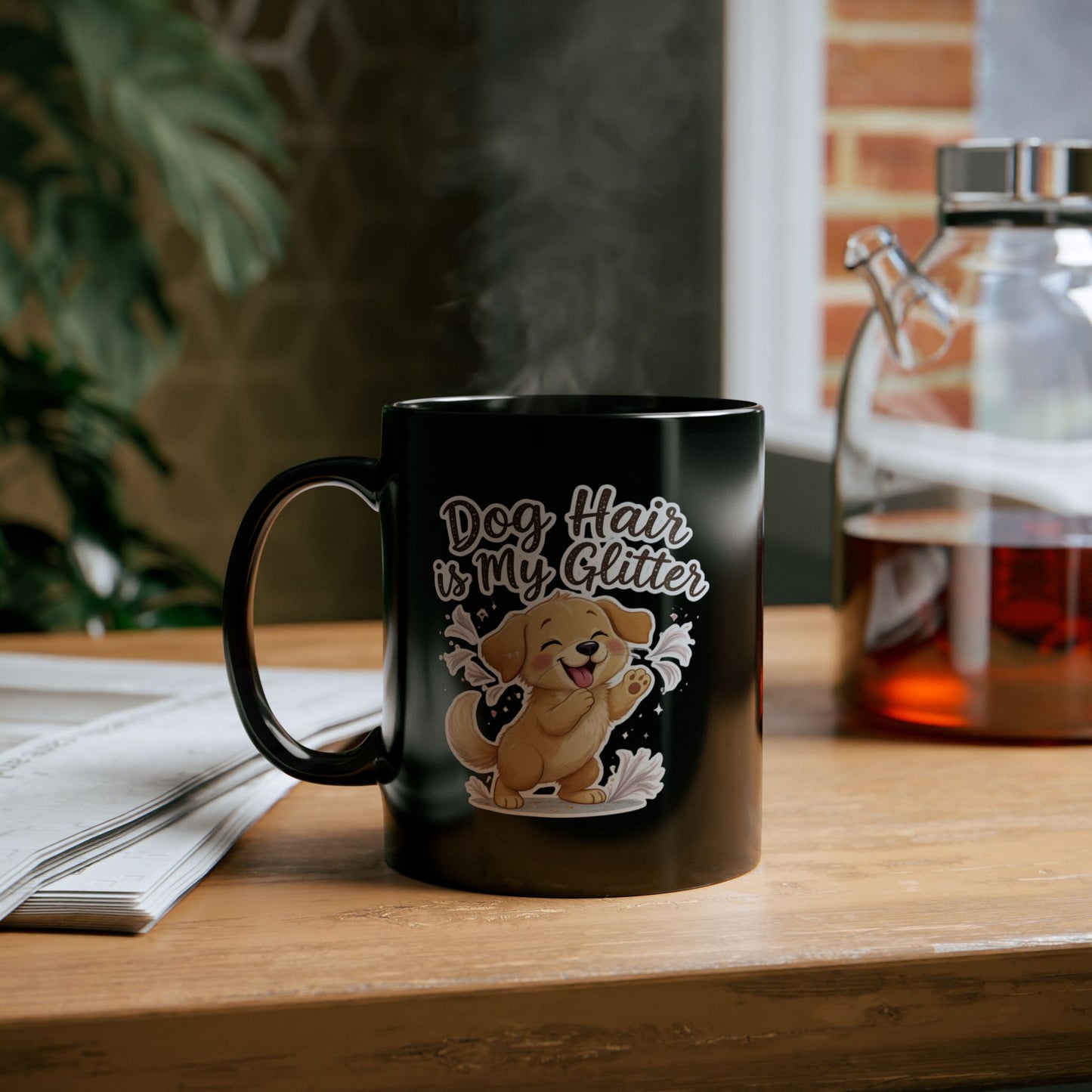 Dog Hair is My Glitter Mug