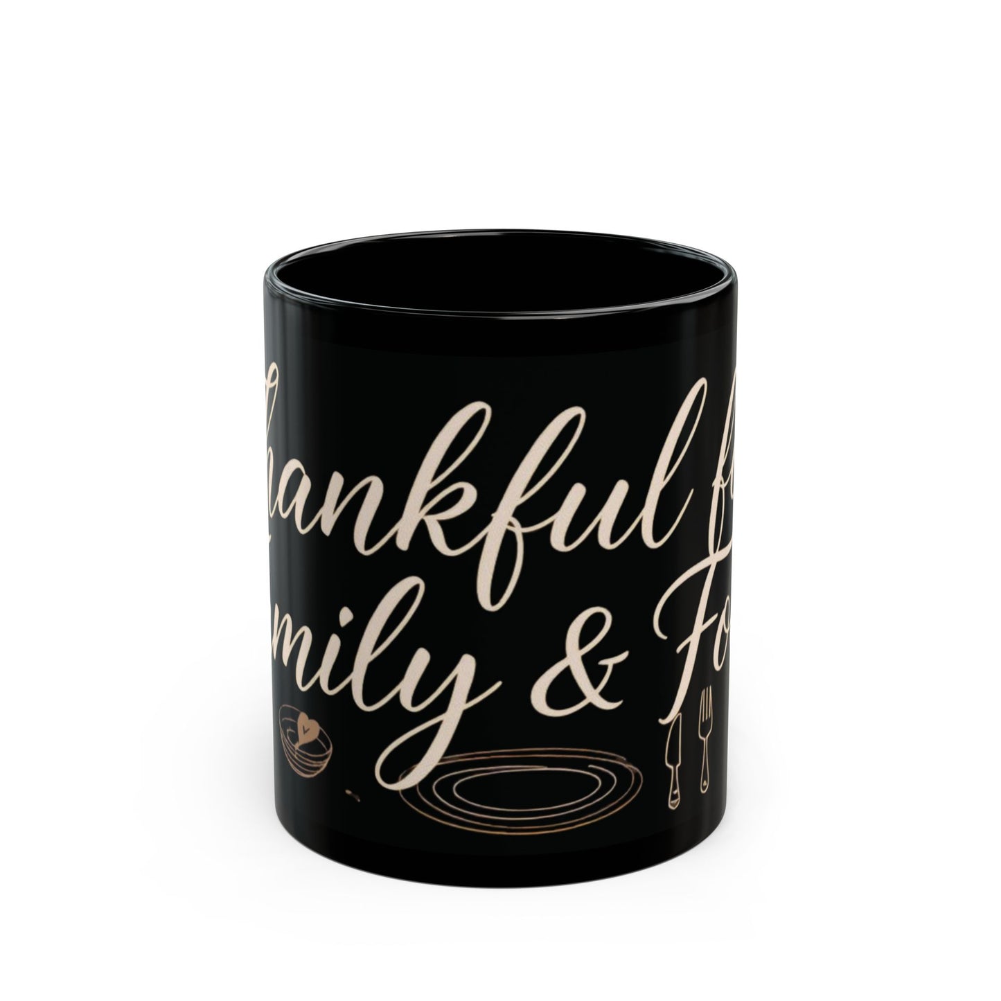 Thankful for Family & Food Mug