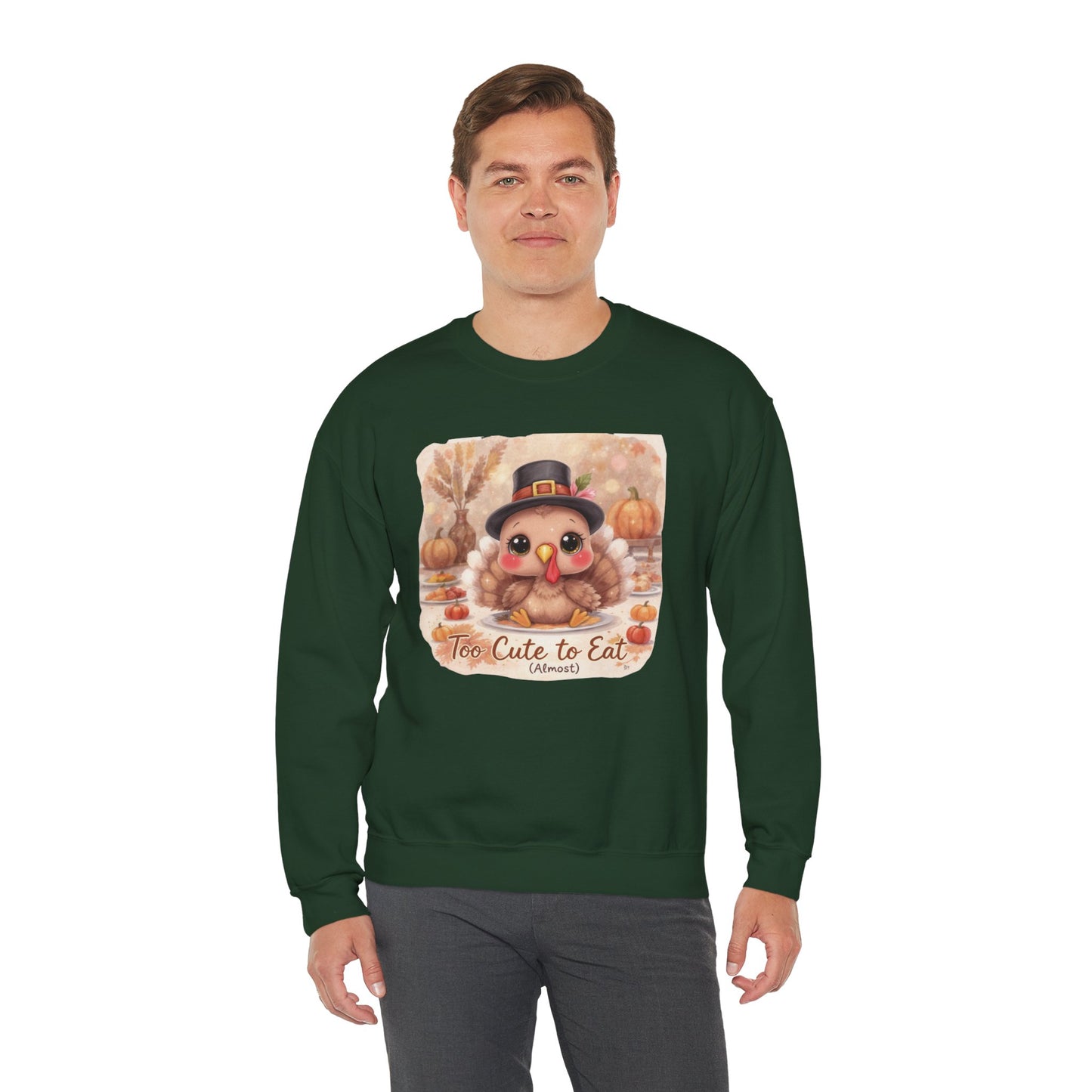 Too Cute to Eat (Almost) Toddler & Kids Thanksgiving Tee
