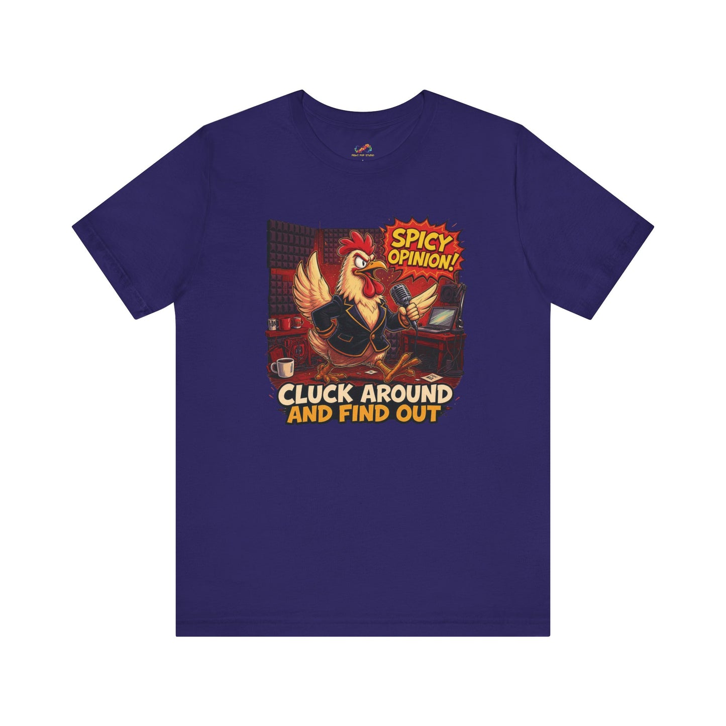 Hot Take Hen – Podcast Powerhouse Tee