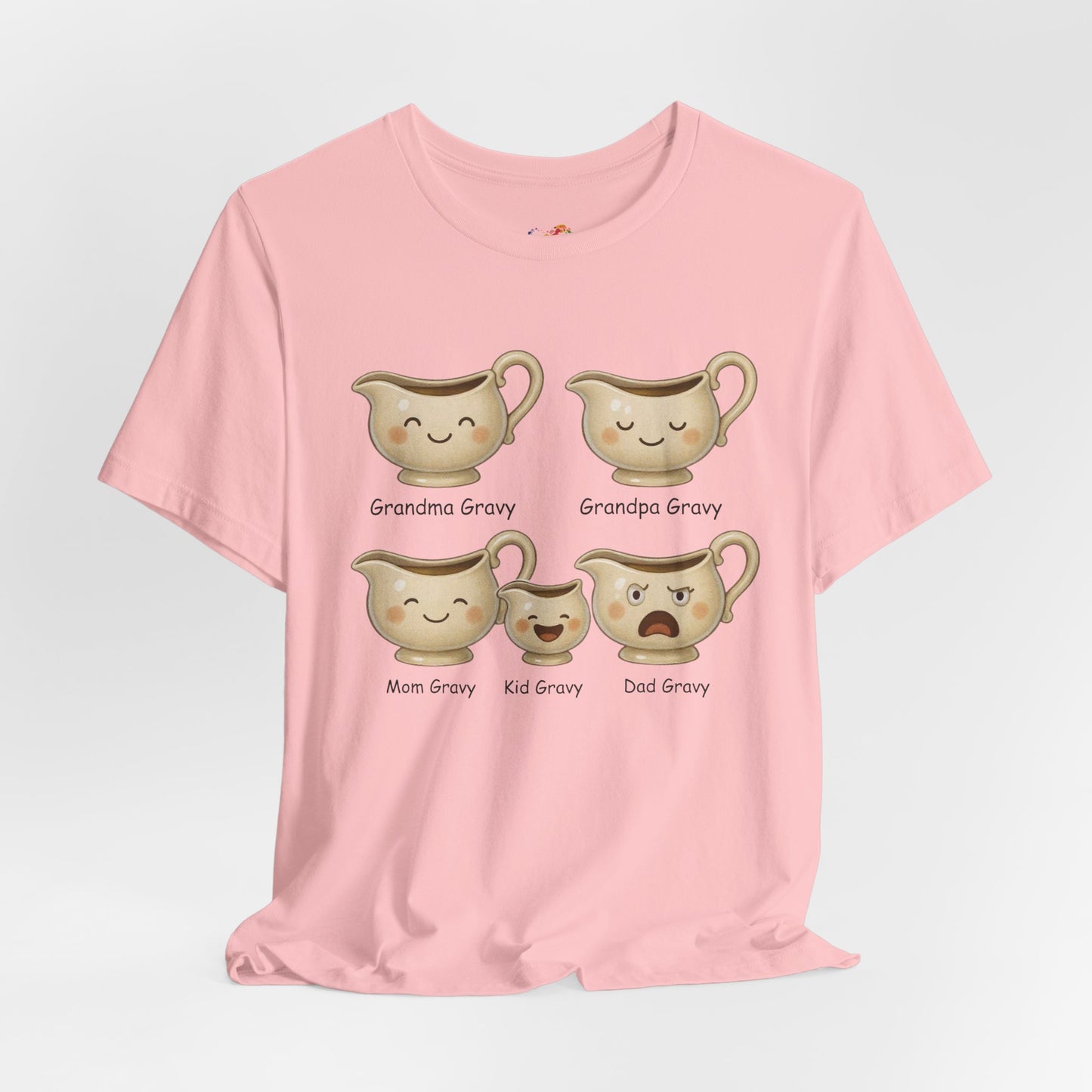 Gravy Squad Tee – Cute Family of Gravy Boats Graphic