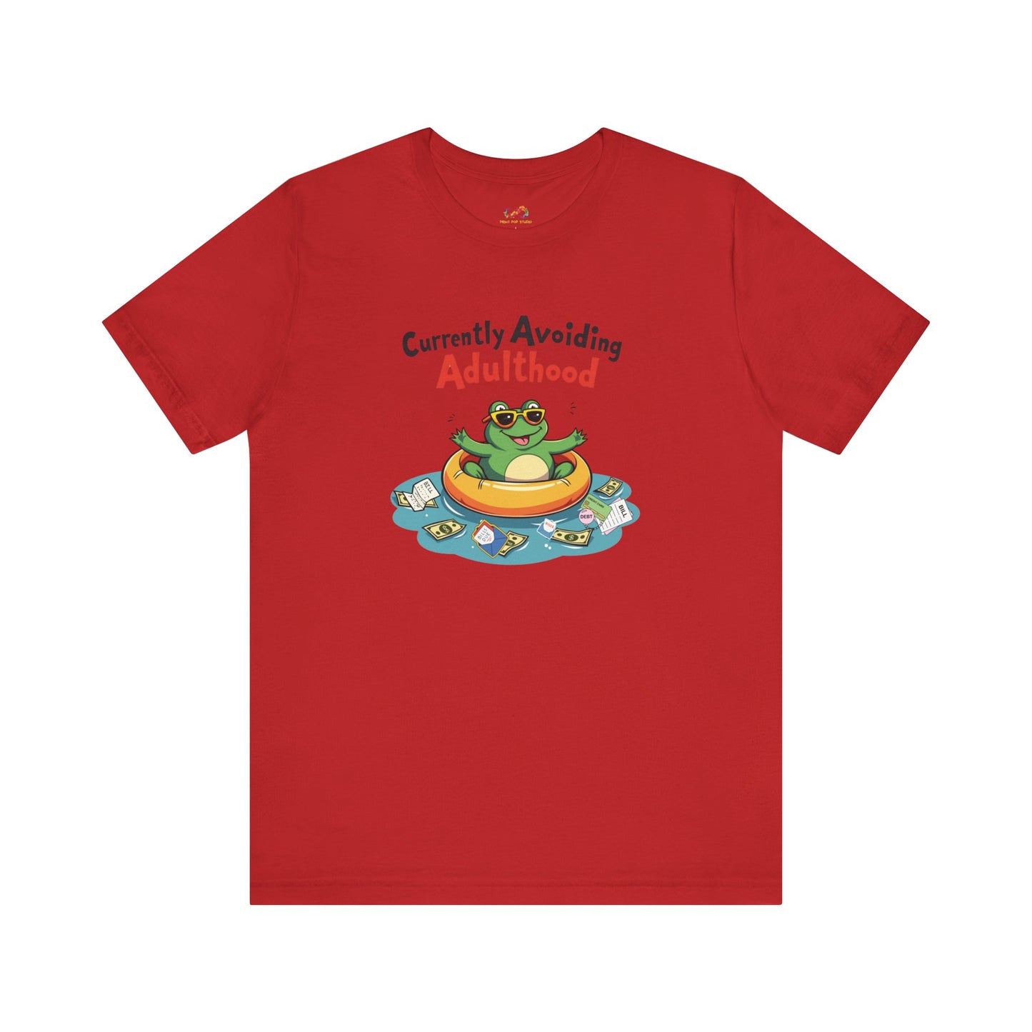 Avoiding Adulthood Frog Tee