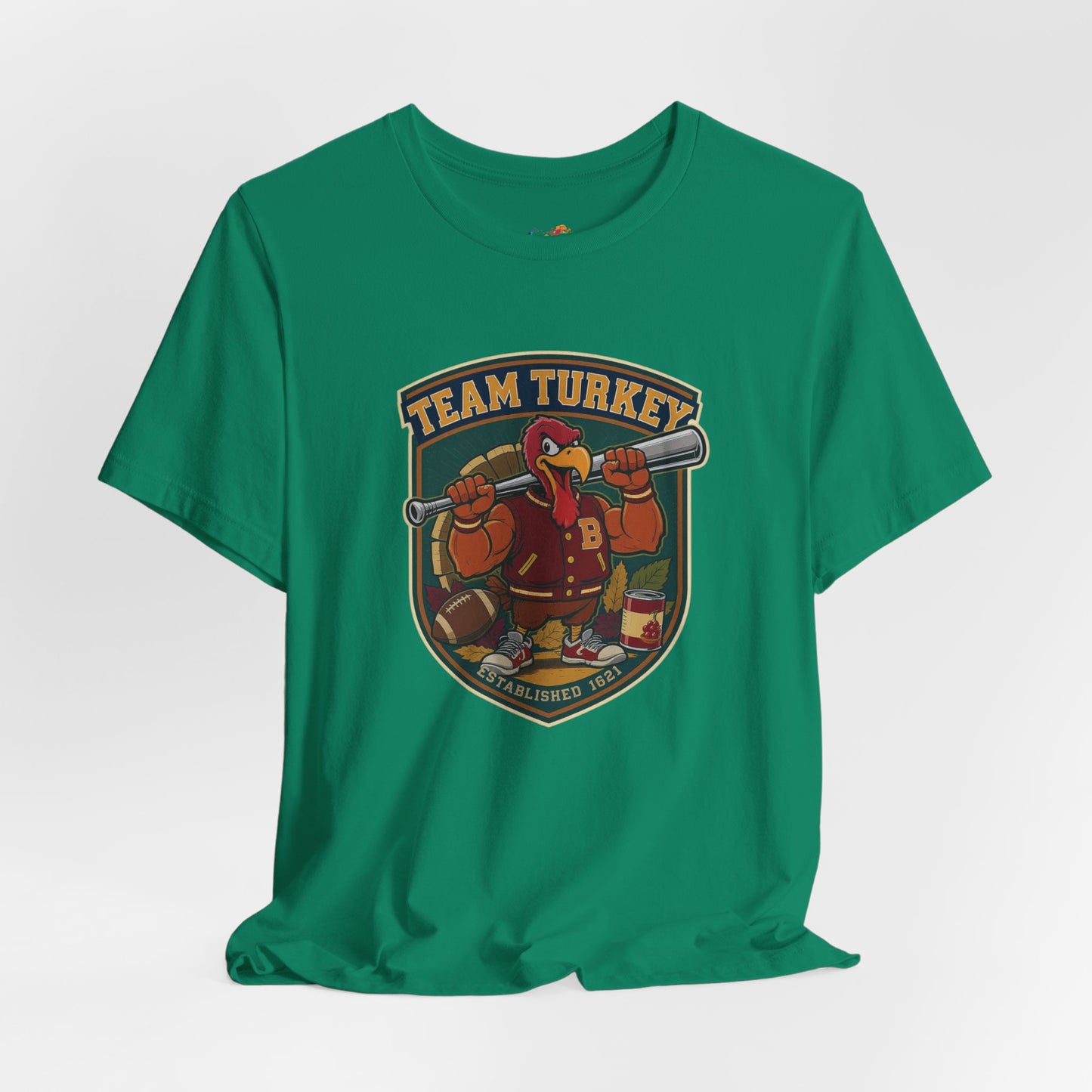 Team Turkey Tee – Thanksgiving Varsity Style Shirt
