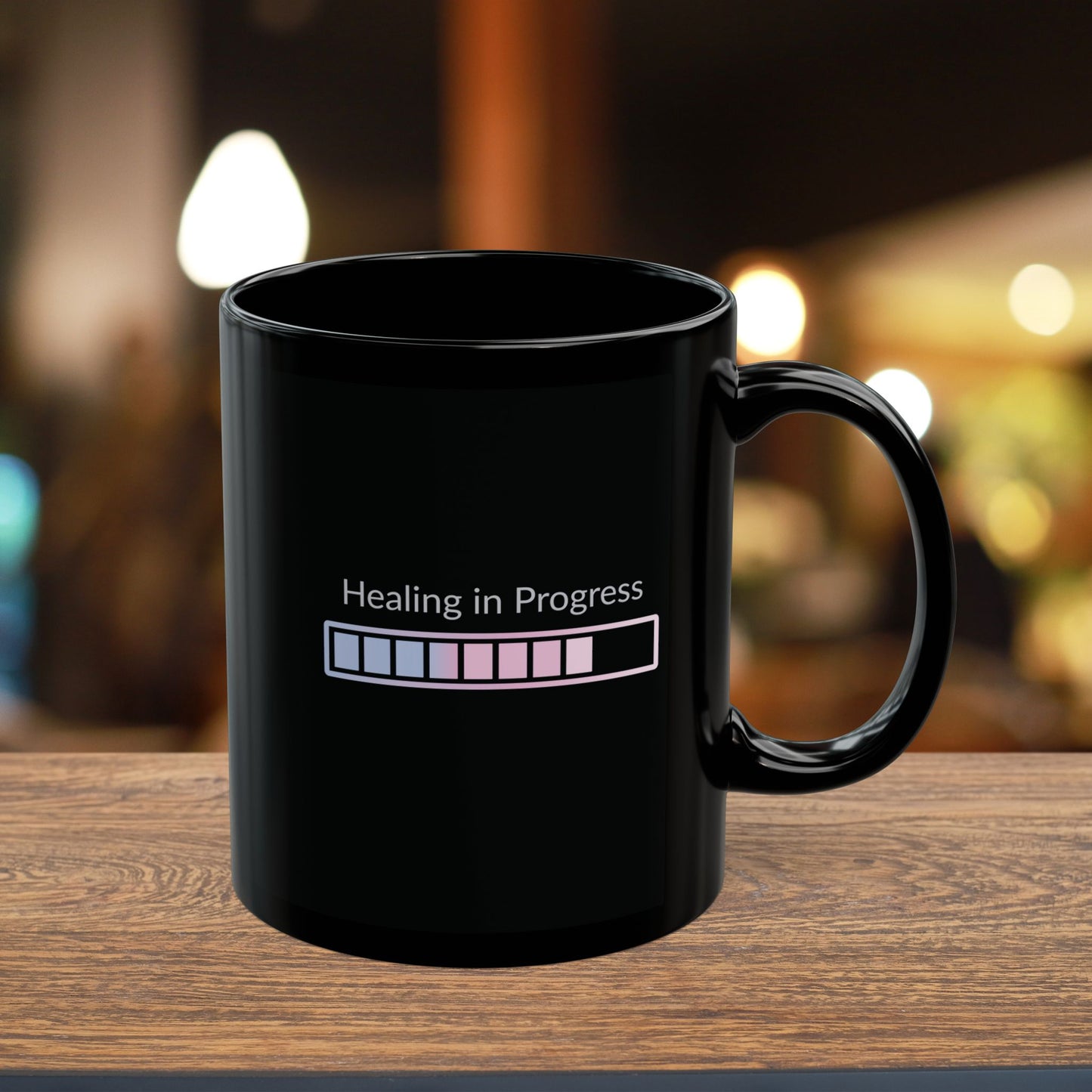 Healing in Progress – Gentle Reminder Self-Care Mug