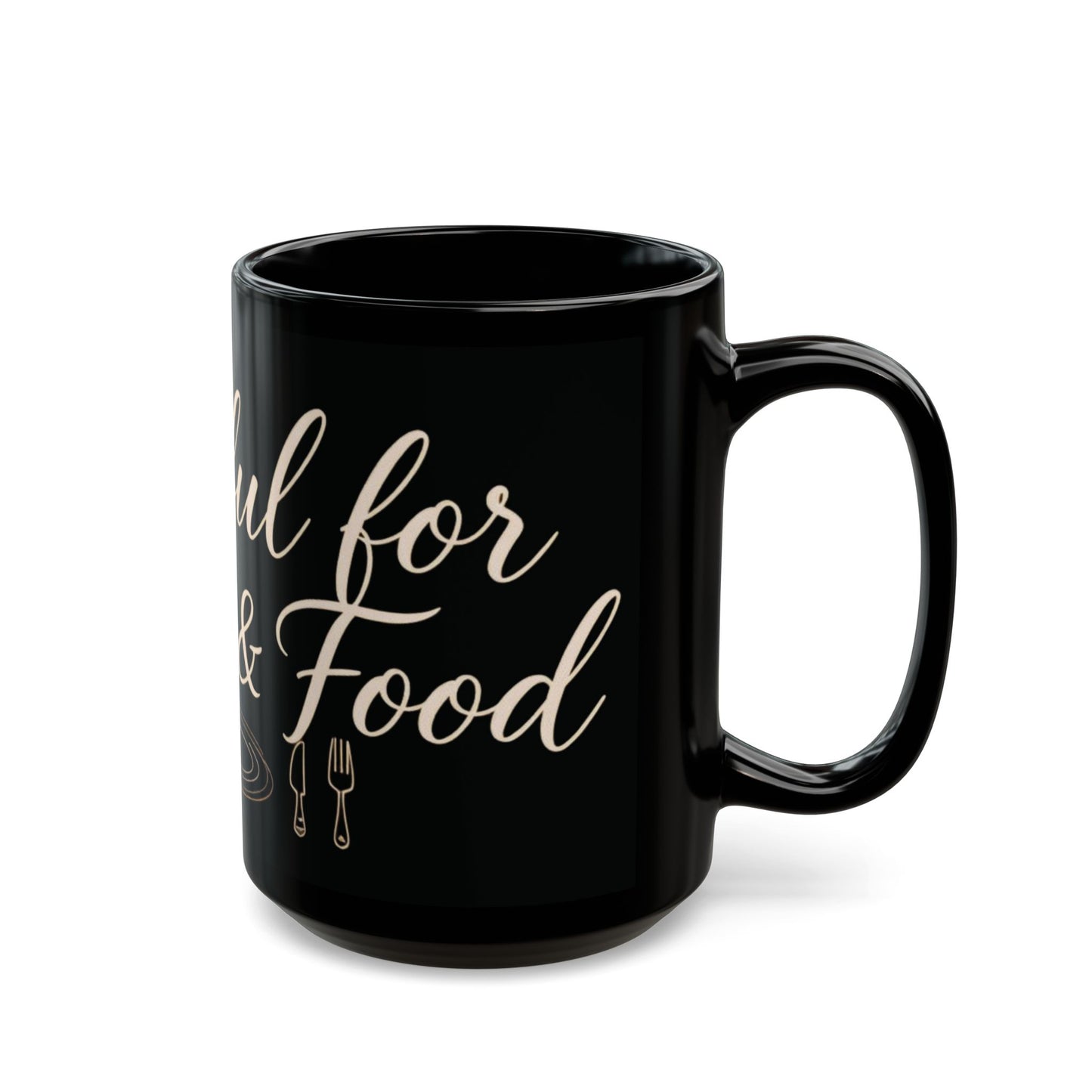 Thankful for Family & Food Mug
