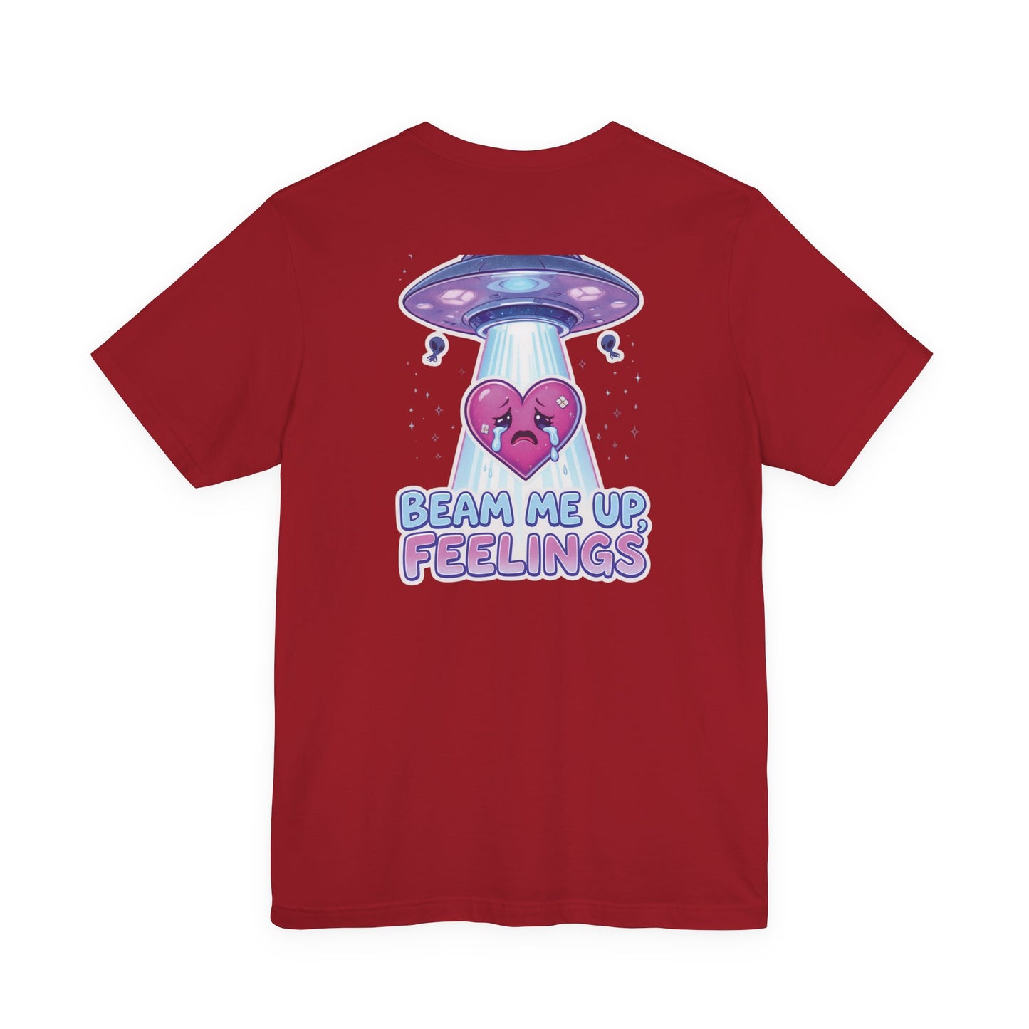 Beam Me Up, Feelings – Alien Abduction of the Heart Tee
