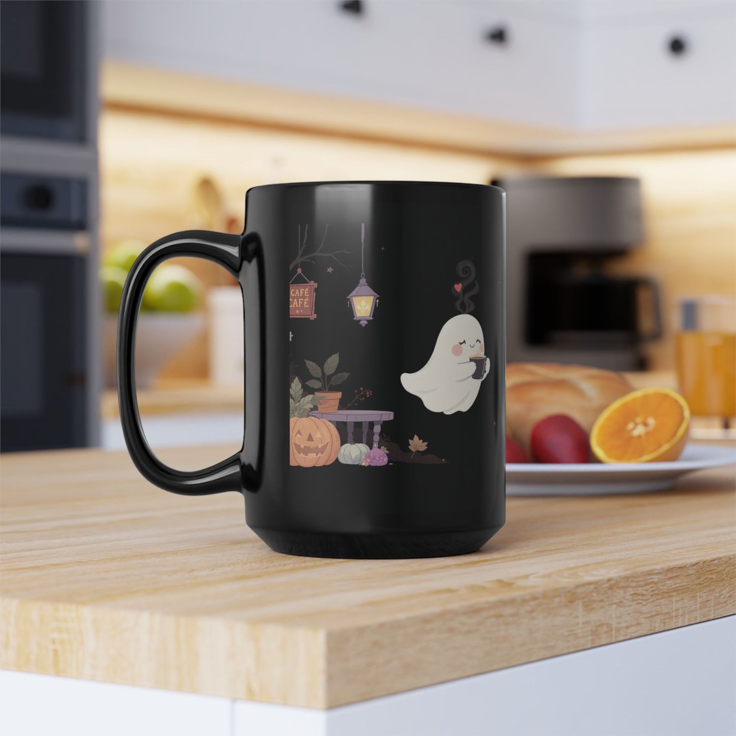 Ghostly Café Vibes Mug