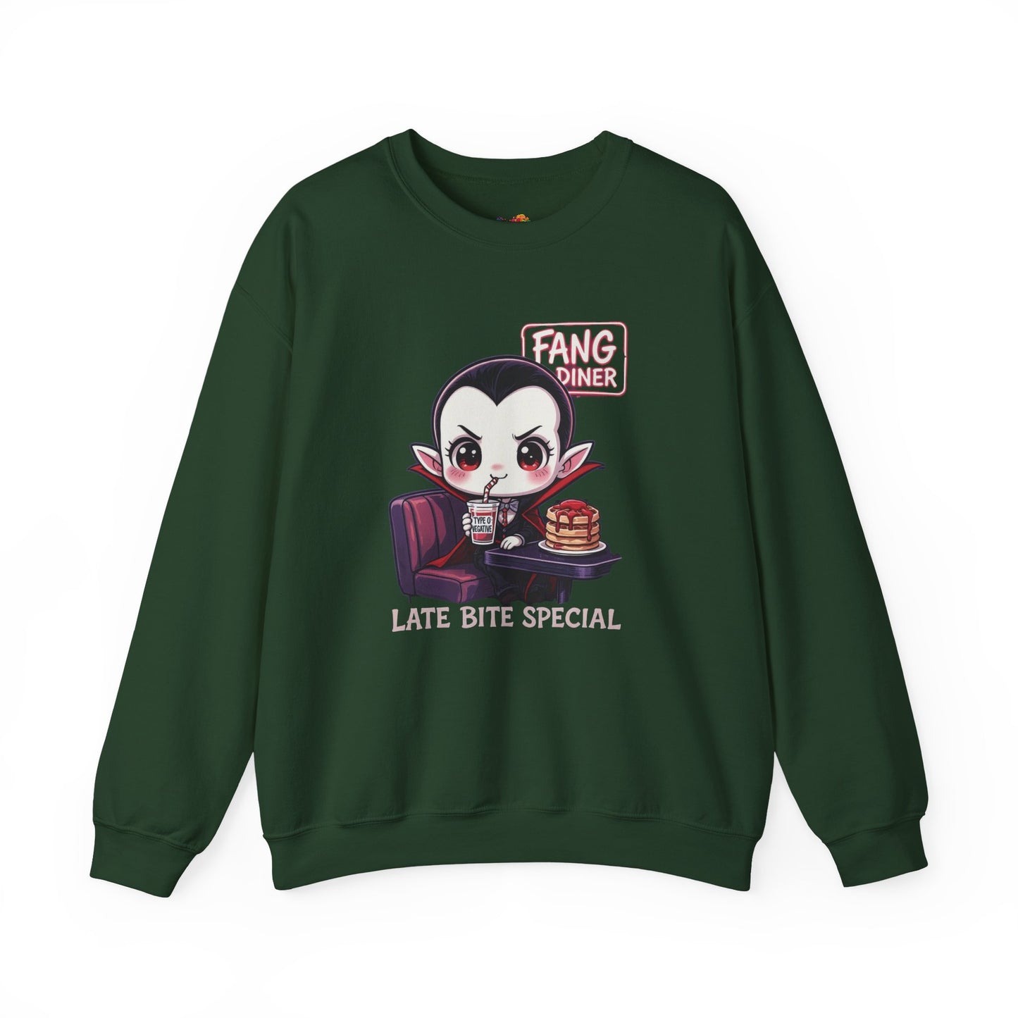Late Bite Special Sweatshirt – Kawaii Vampire Diner Pullover