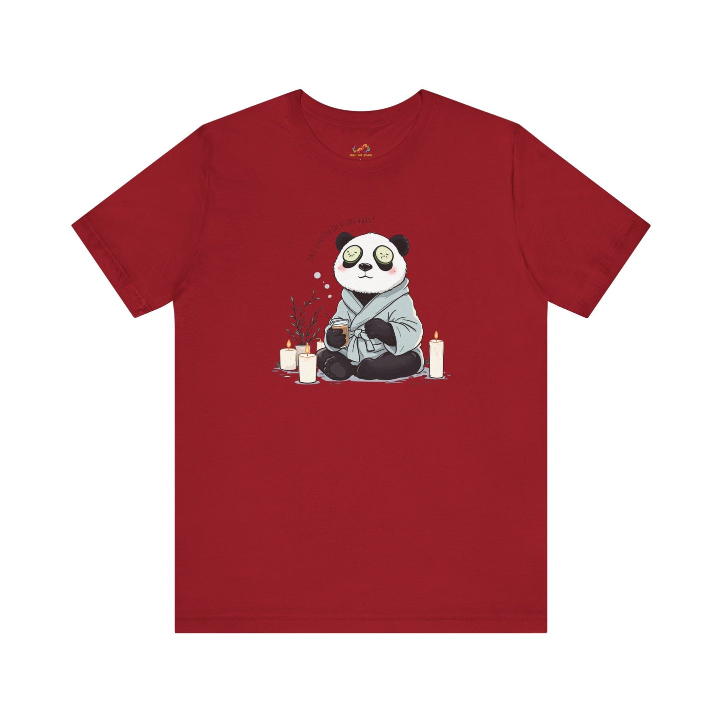 Self-Care Panda Tee