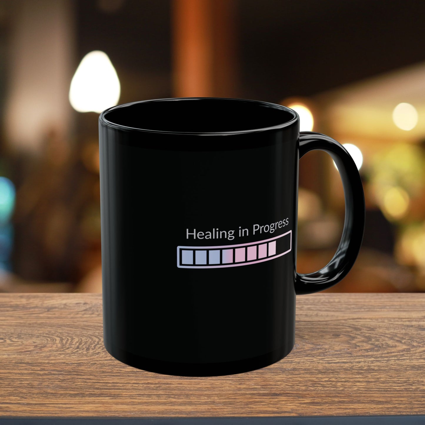 Healing in Progress – Gentle Reminder Self-Care Mug