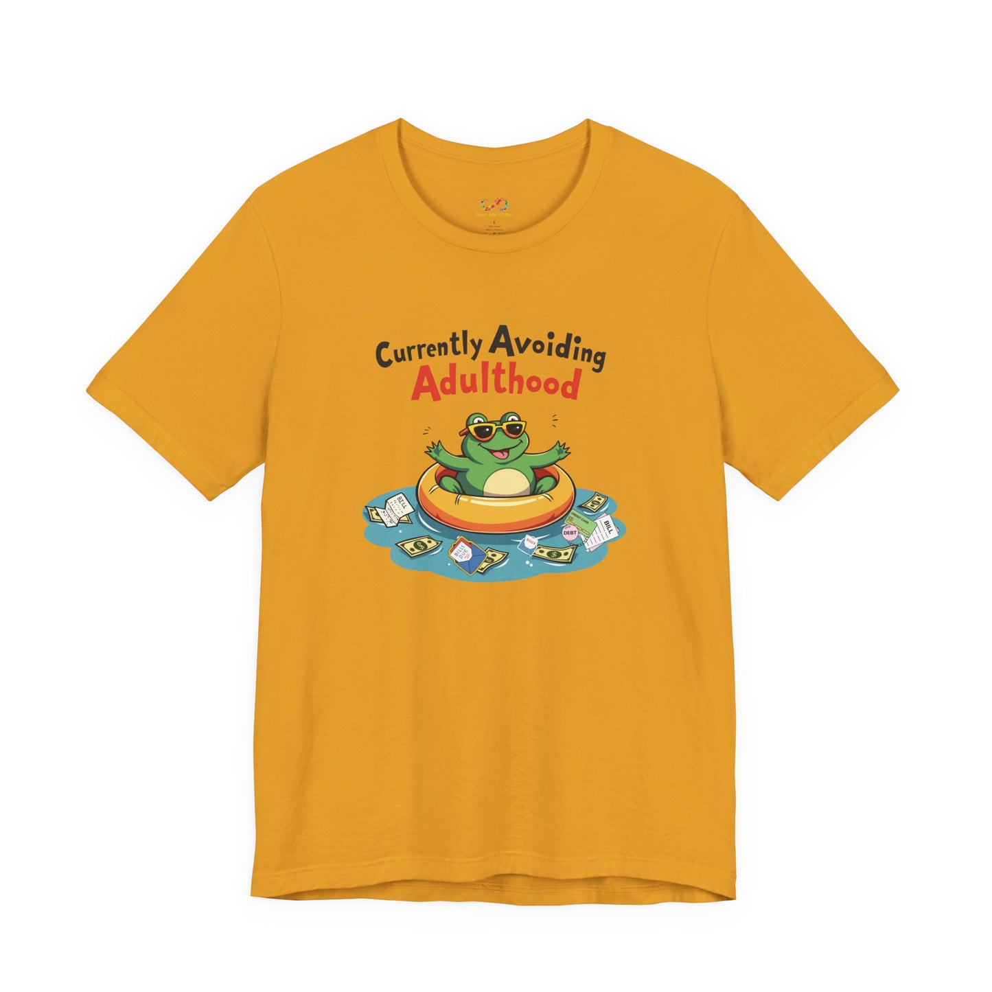 Avoiding Adulthood Frog Tee