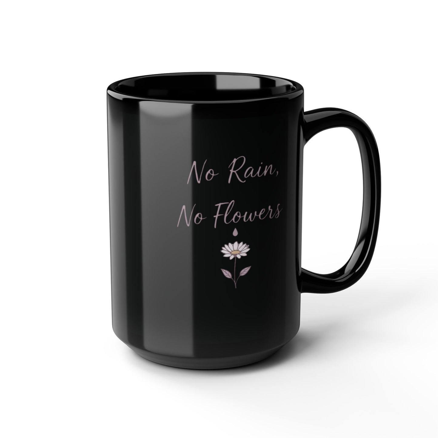 No Rain, No Flowers — Lavender Resilience Mug