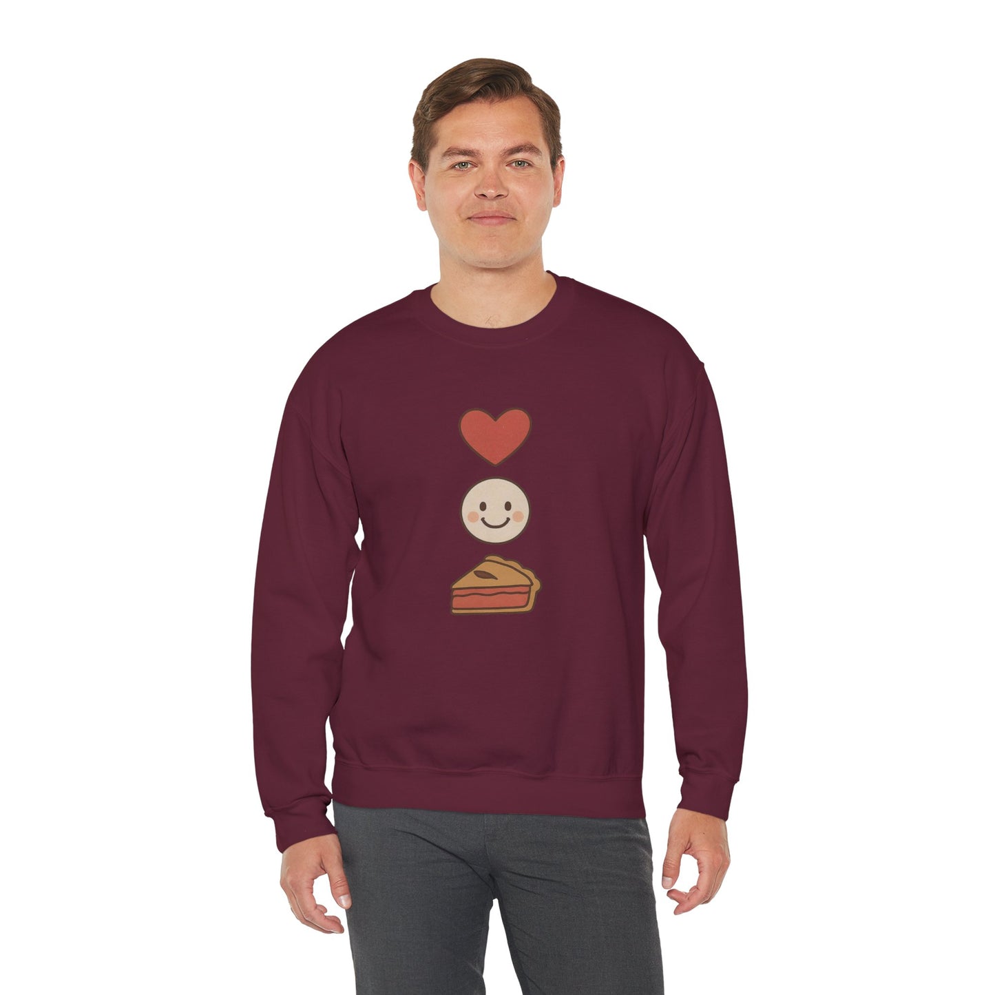 Thankful, Grateful, Stuffed Sweatshirt – Cozy Modern Thanksgiving Sweater