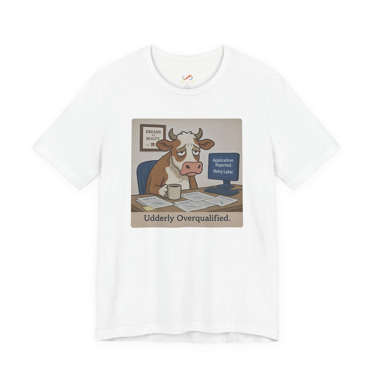 Crushed Ambition Cow Tee