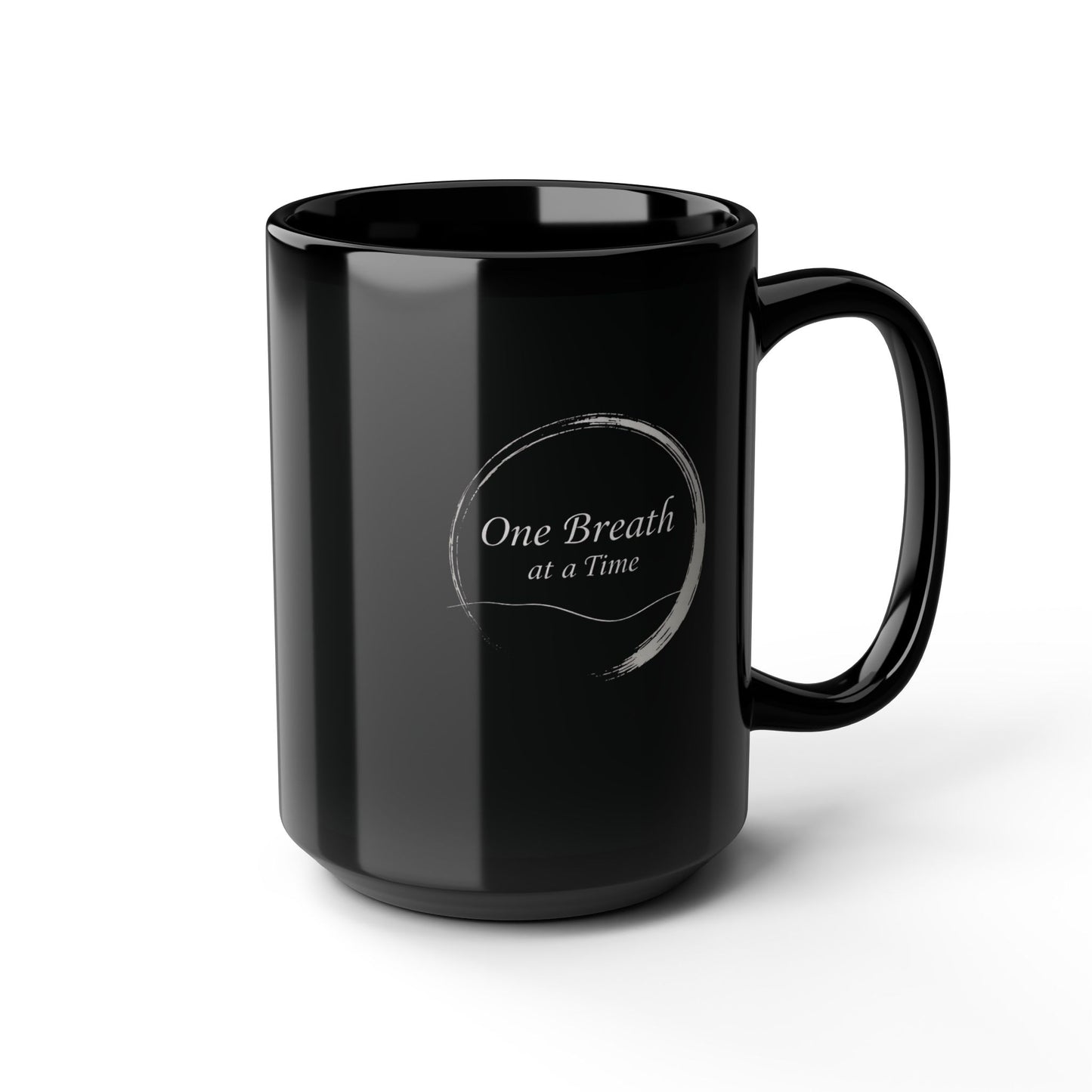 One Breath at a Time Minimalist Mug
