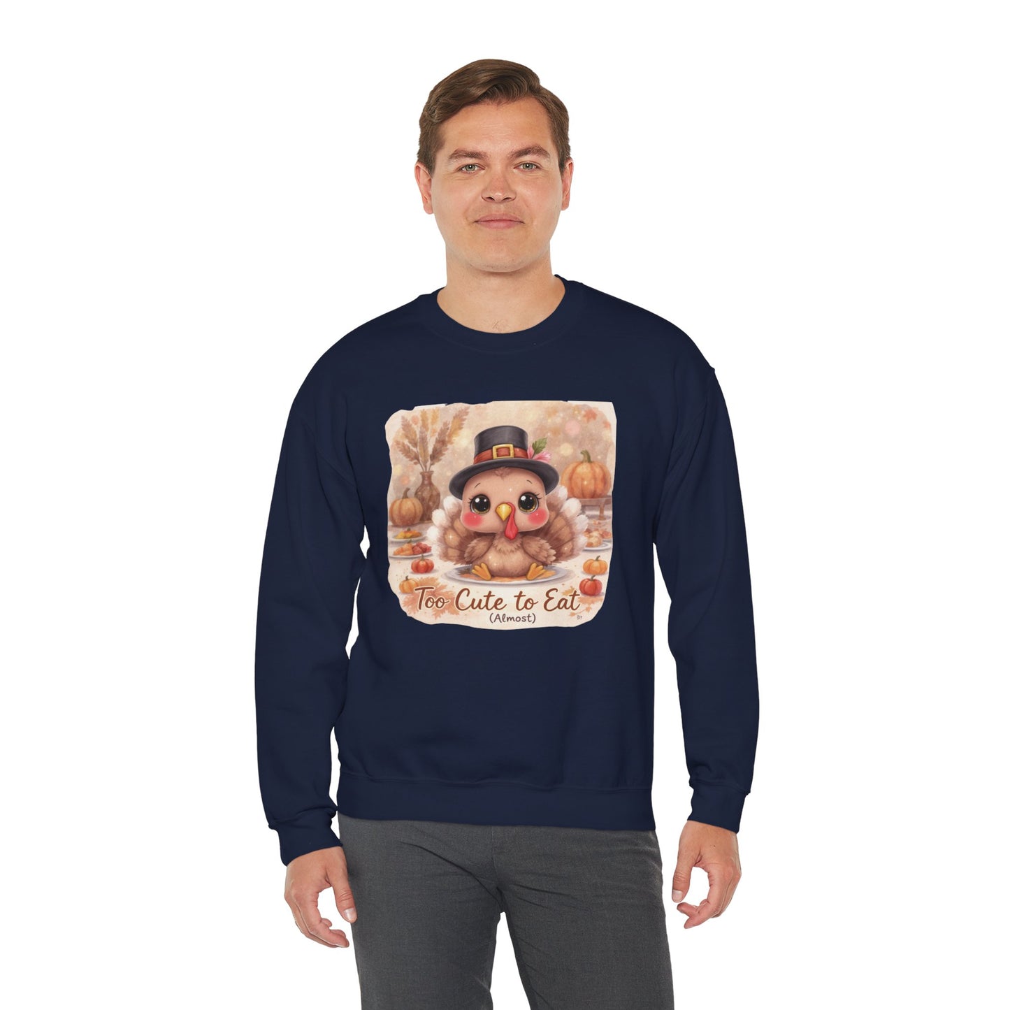 Too Cute to Eat (Almost) Toddler & Kids Thanksgiving Tee