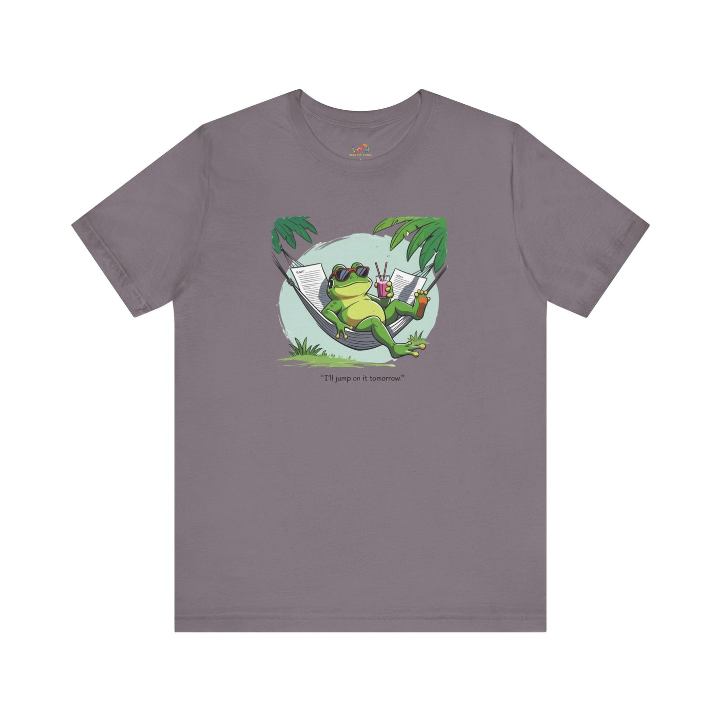 Procrastination Frog Tee
