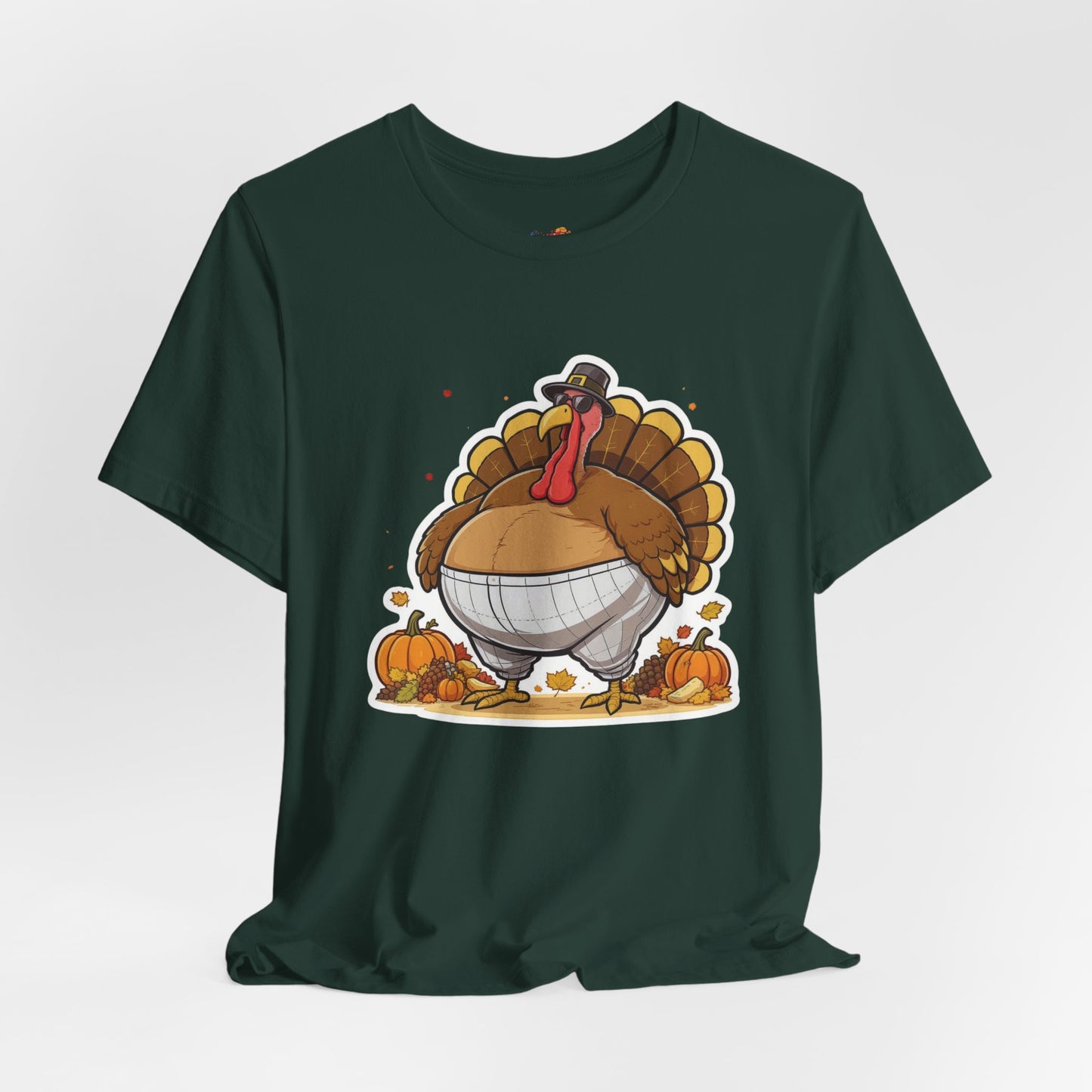 Gobble ‘Til You Wobble Tee – Funny Thanksgiving Turkey Shirt