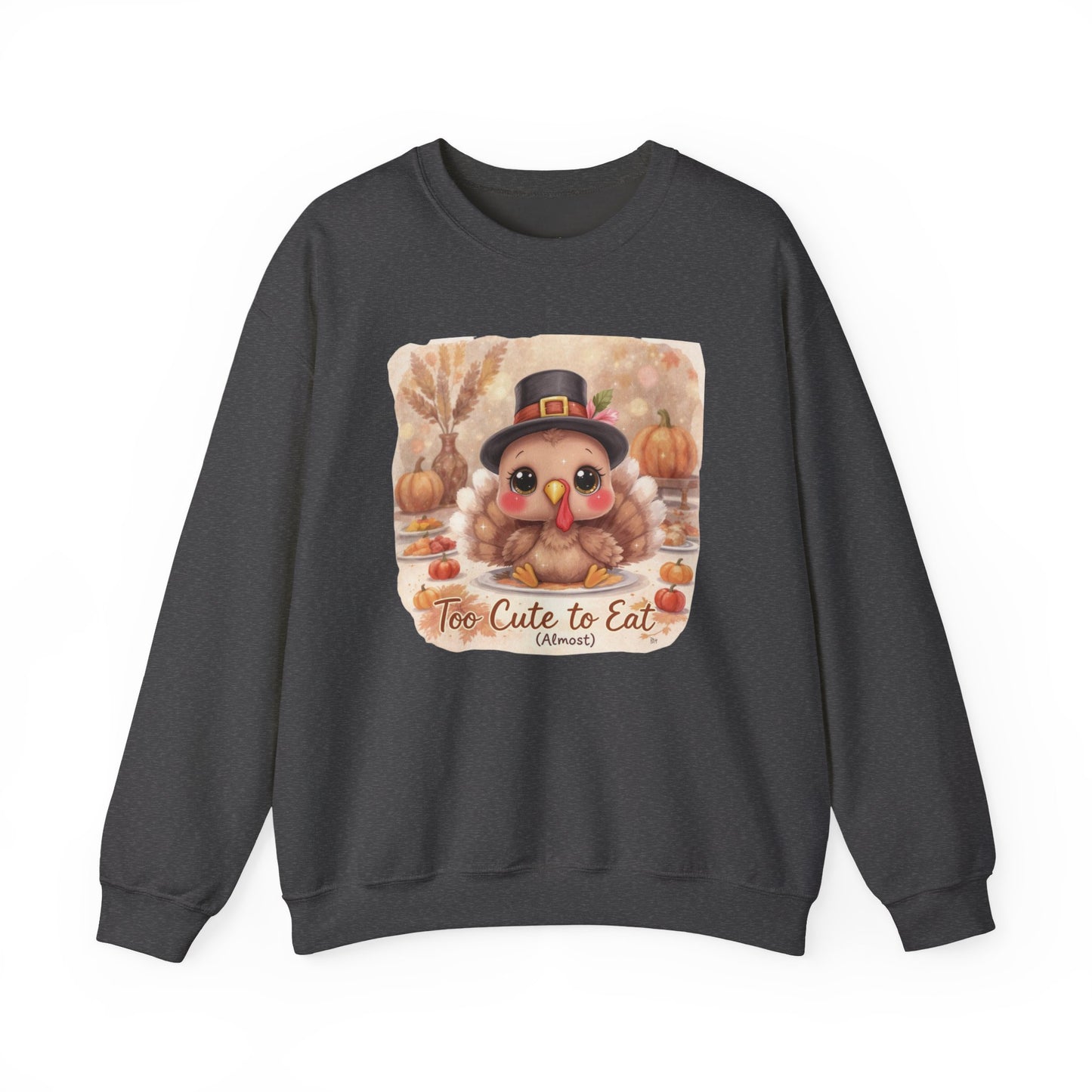 Too Cute to Eat (Almost) Toddler & Kids Thanksgiving Tee