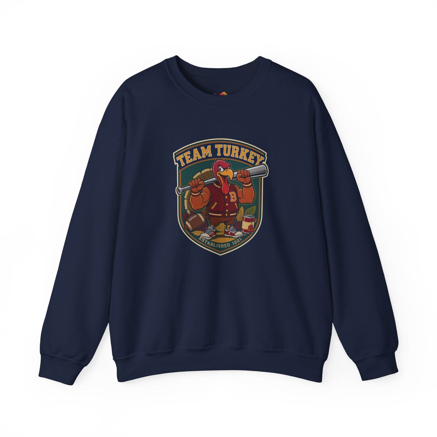 Team Turkey Sweatshirt – Varsity Thanksgiving Edition